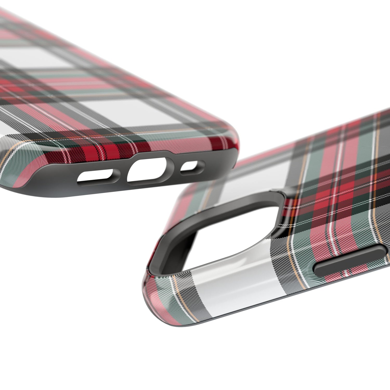New Tartan Christmas Plaid Impact-Resistant Cases, iPhone, Samsung