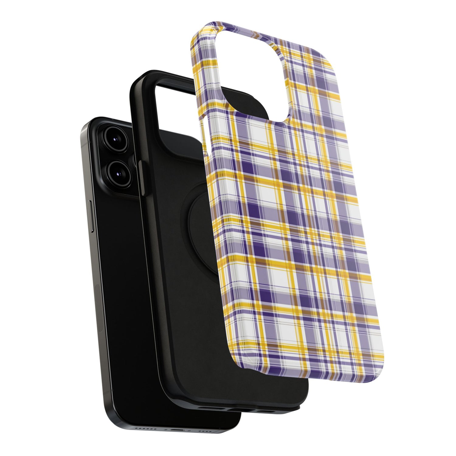 Louisiana Plaid Impact-Resistant Phone Case