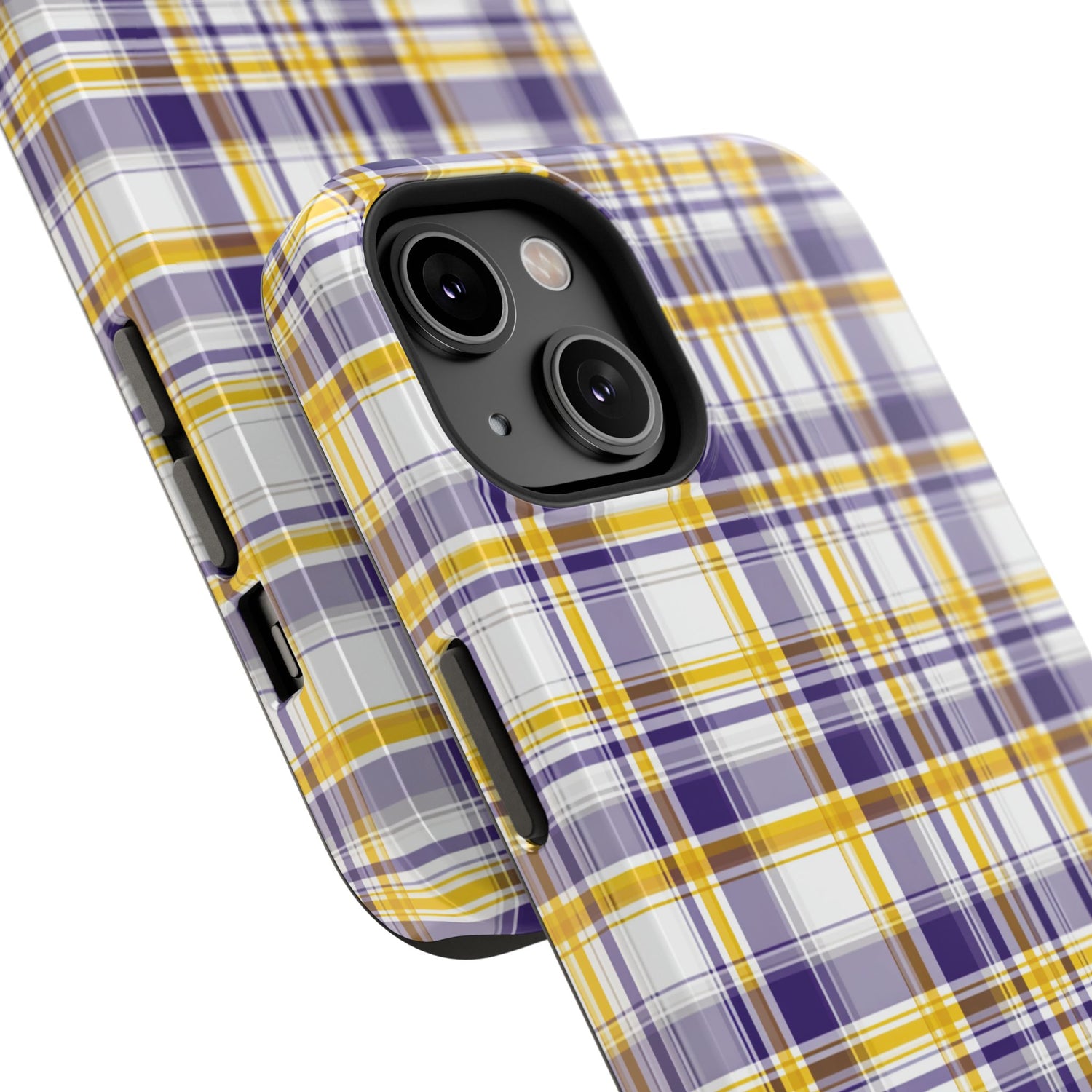 Louisiana Plaid Impact-Resistant Phone Case