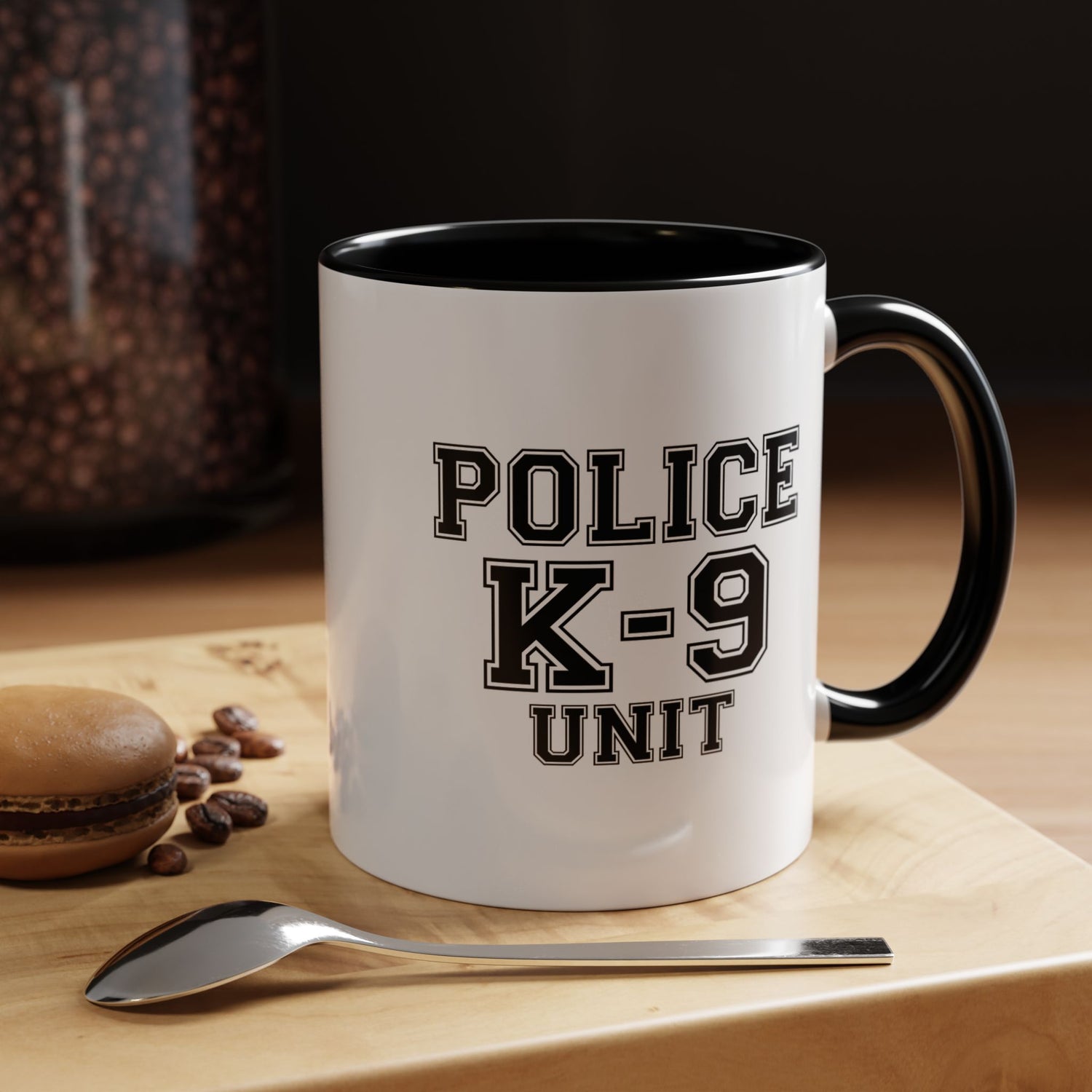 Police K-9 Unit Coffee Mug, Police Dog Lover Gift, K9 Officer Present, Law Enforcement Mug, Dog Handler Cup, Unique Gift for Police