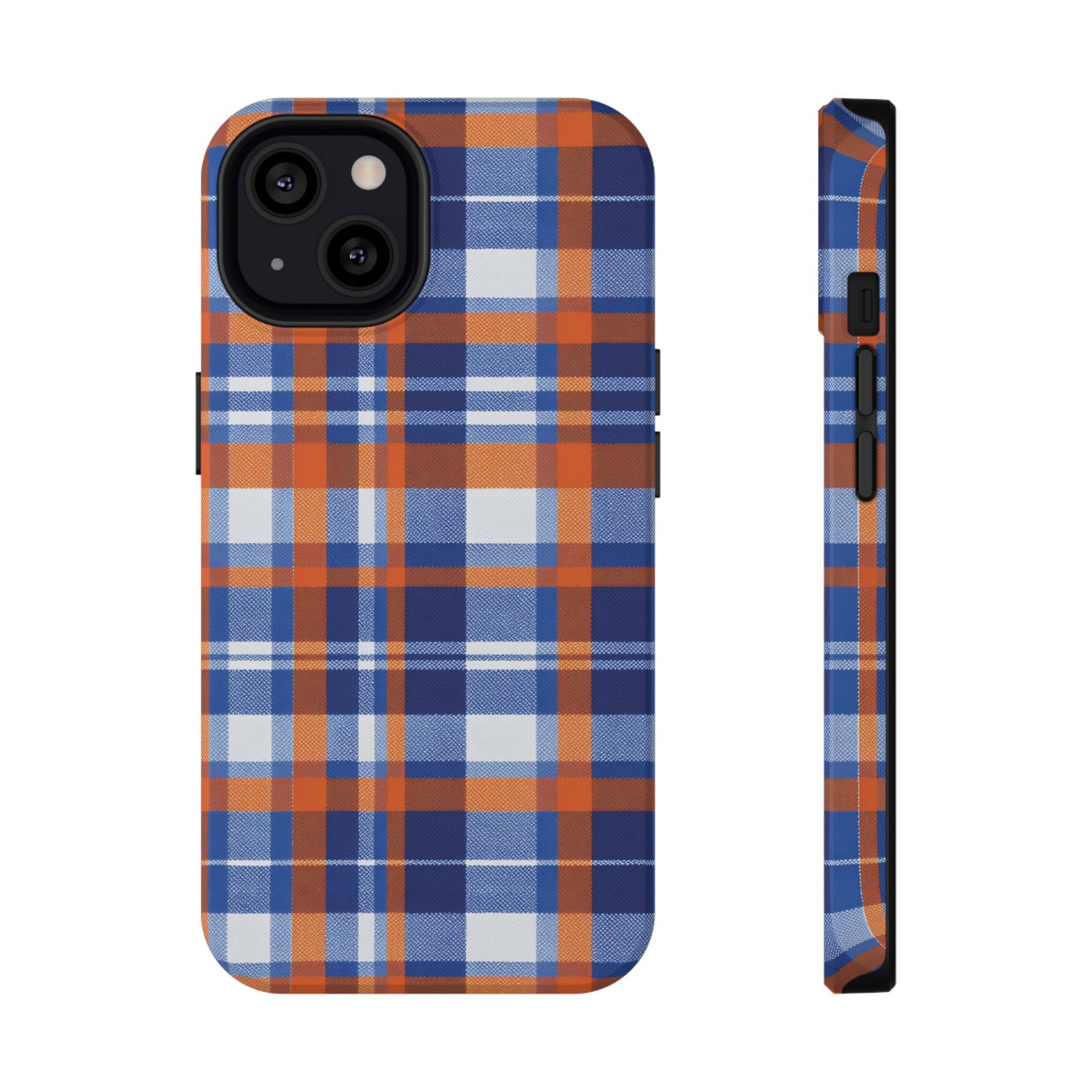 Impact-Resistant Phone Case- Florida Plaid