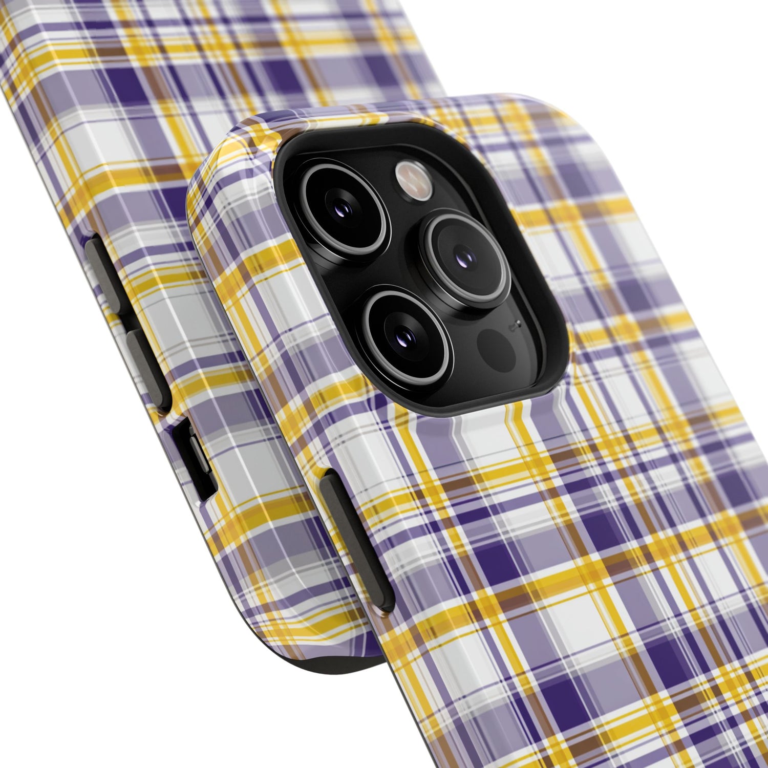 Louisiana Plaid Impact-Resistant Phone Case