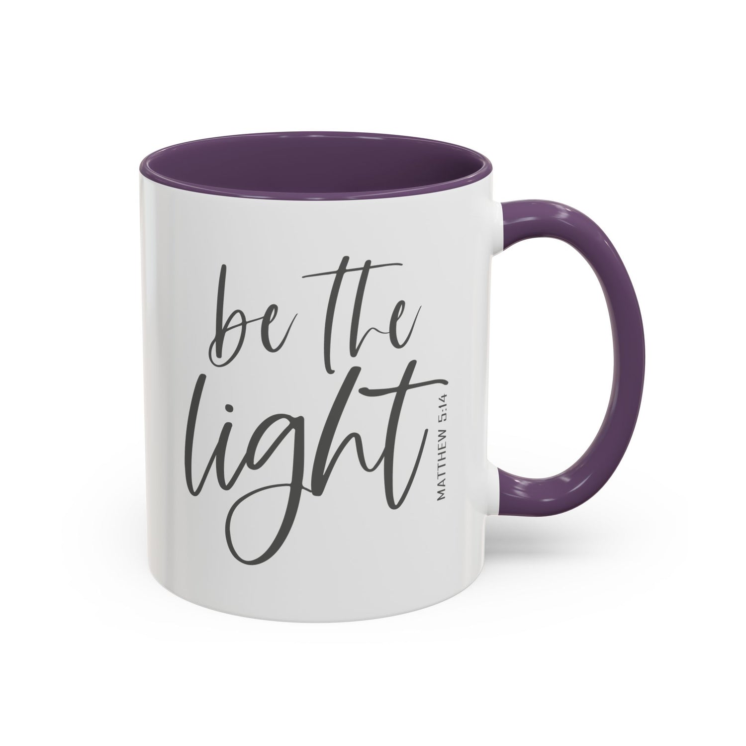 Be the Light Accent Coffee Mug (11, 15oz)