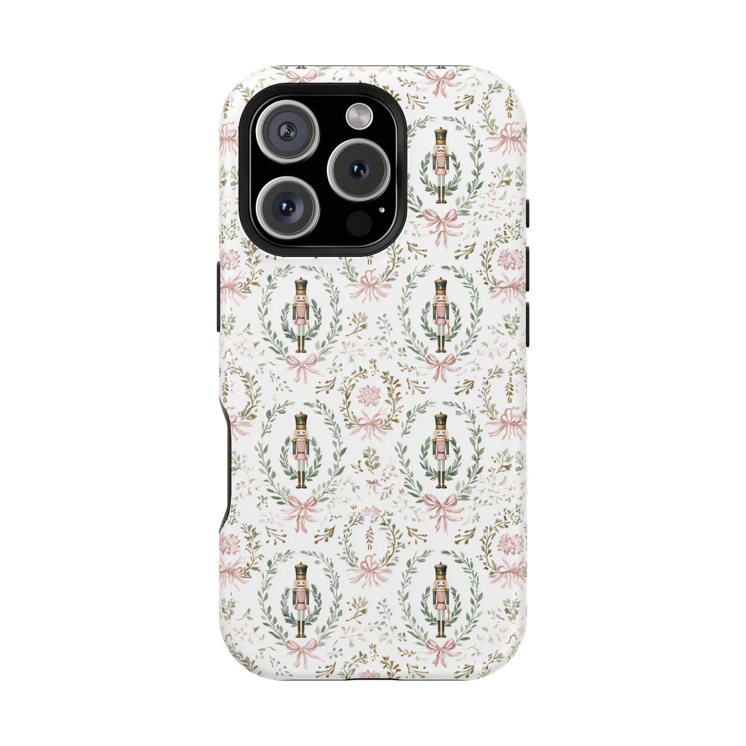 Impact-Resistant Phone Case- Nutcracker Floral