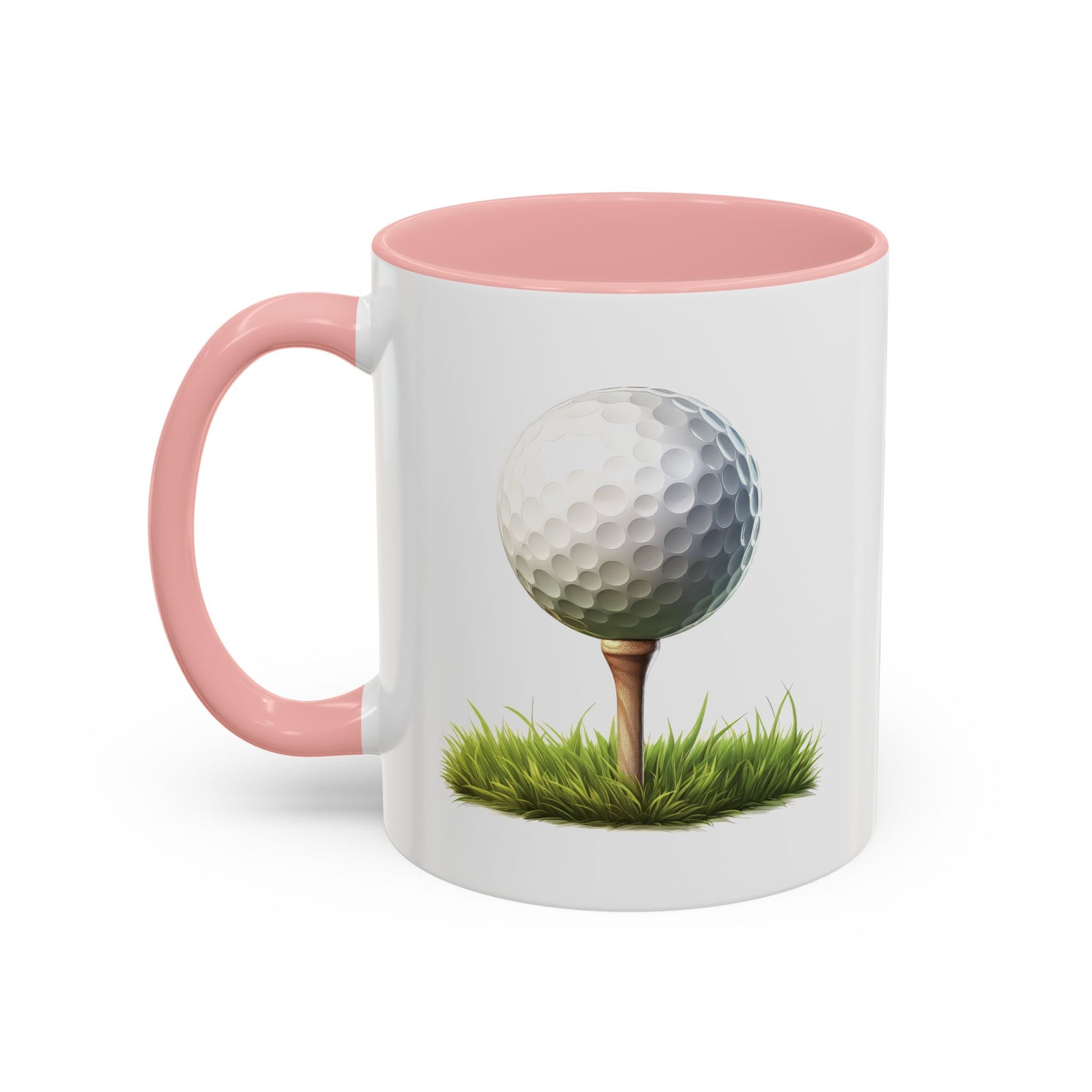 Golf Lover's Accent Coffee Mug - Perfect Gift for Golfers, Tee Time Enthusiasts, Sports Coffee Mug, Fun Golf Decor, Unique Golf Gifts