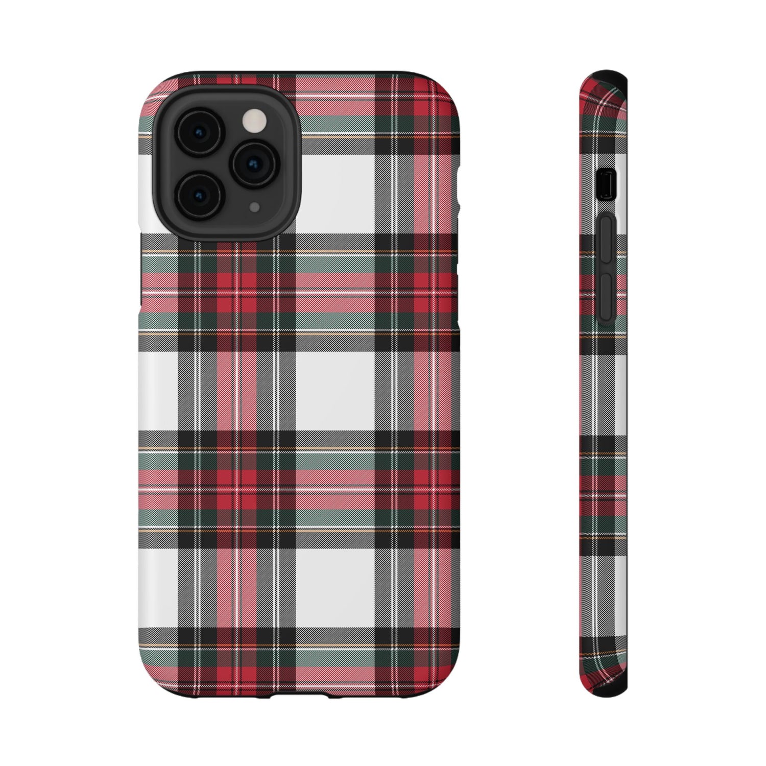 New Tartan Christmas Plaid Impact-Resistant Cases, iPhone, Samsung