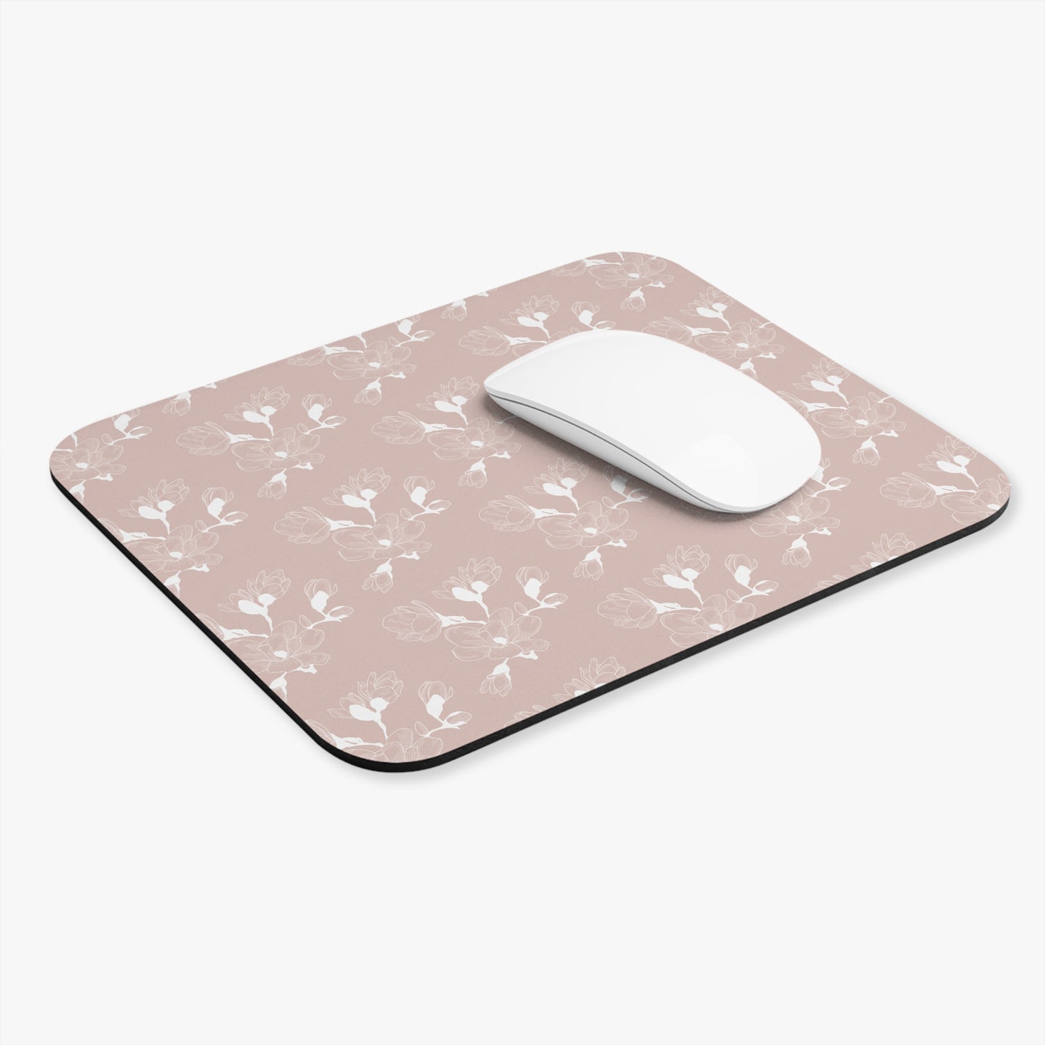 Elegant Floral Mouse Pad for Home or Office, Ideal Gift for Gamers, Students, and Moms