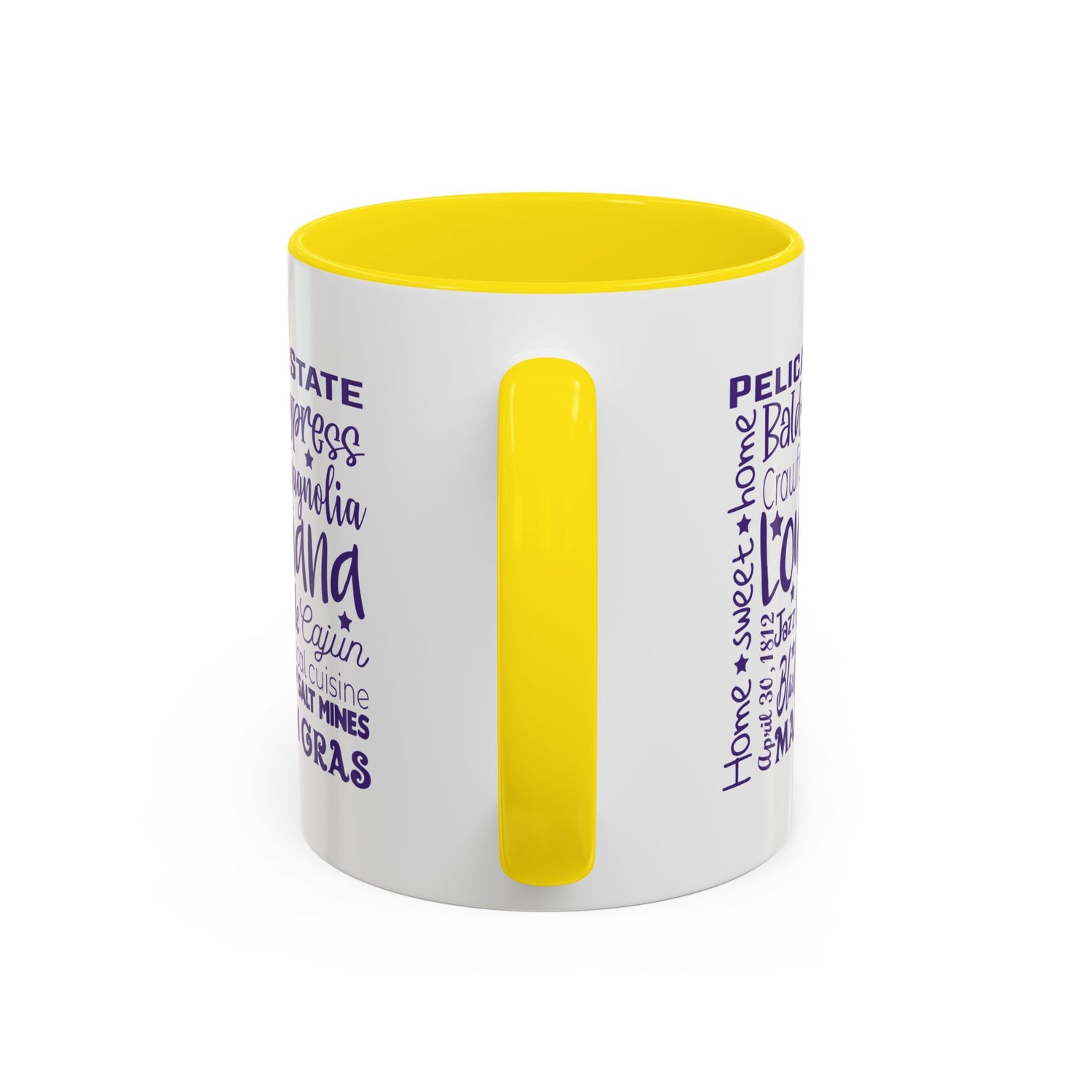 Louisiana Accent Coffee Mug - Perfect for Home & Kitchen, Gift for Mardi Gras, Inspirational Decor, Travel Souvenir, Unique Drinkware