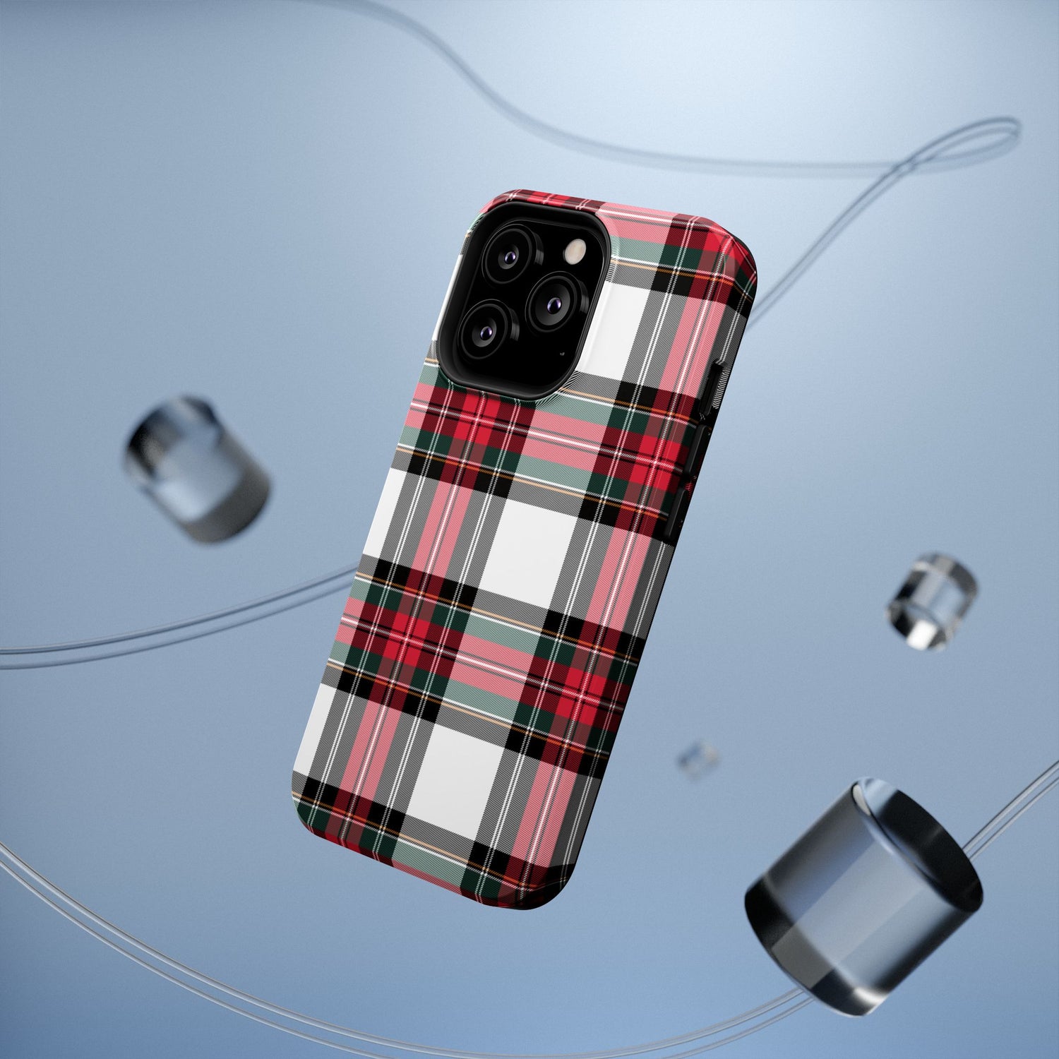 New Tartan Christmas Plaid Impact-Resistant Cases, iPhone, Samsung