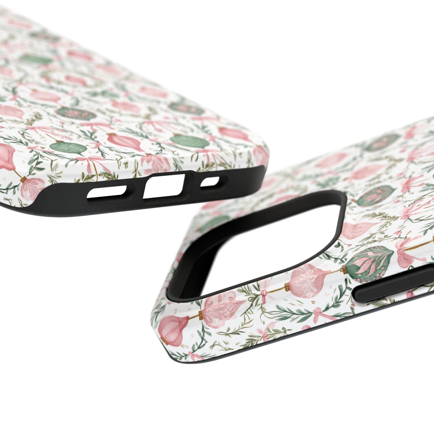 Holiday Ornaments Impact-Resistant Phone Case, iPhone, Samsung