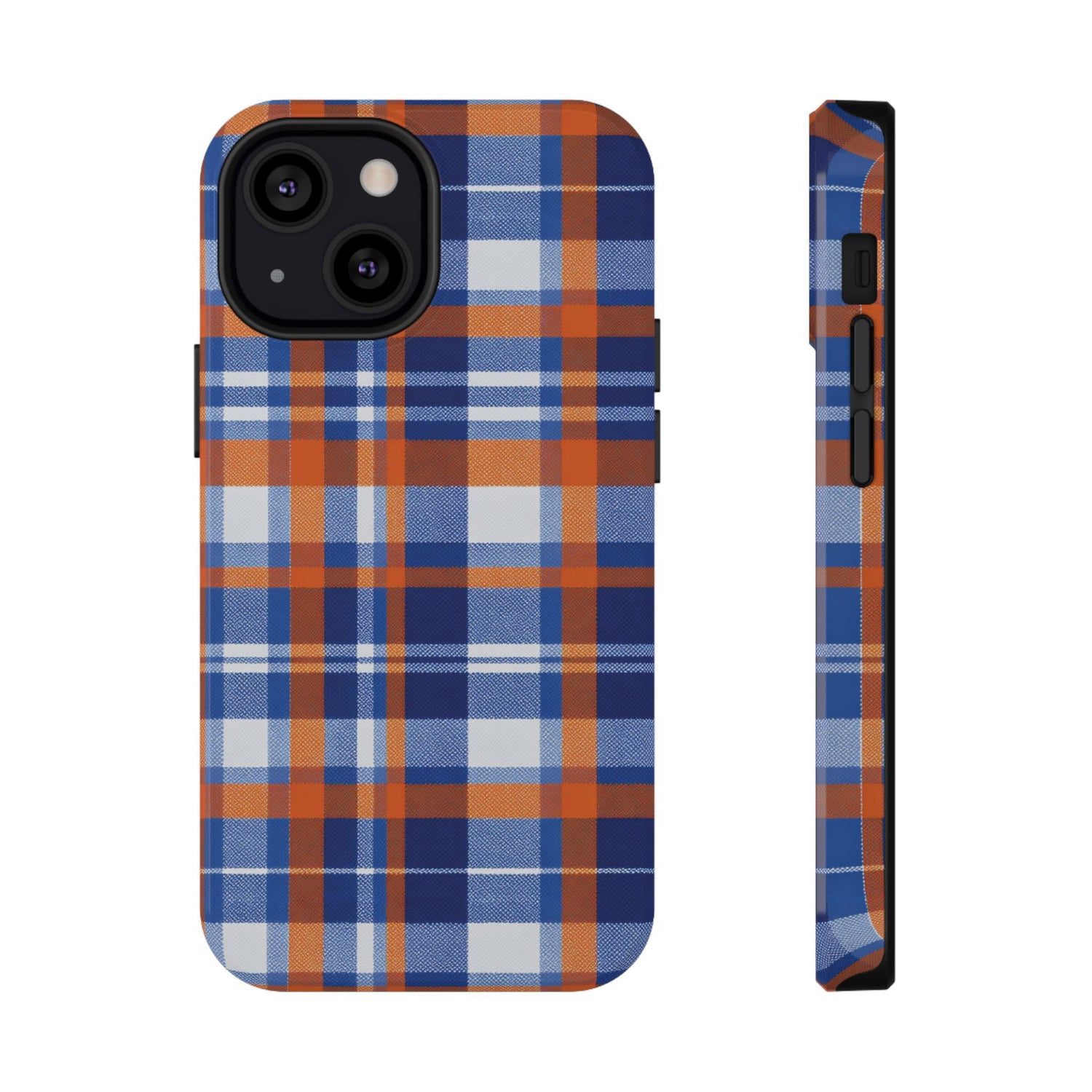 Impact-Resistant Phone Case- Florida Plaid