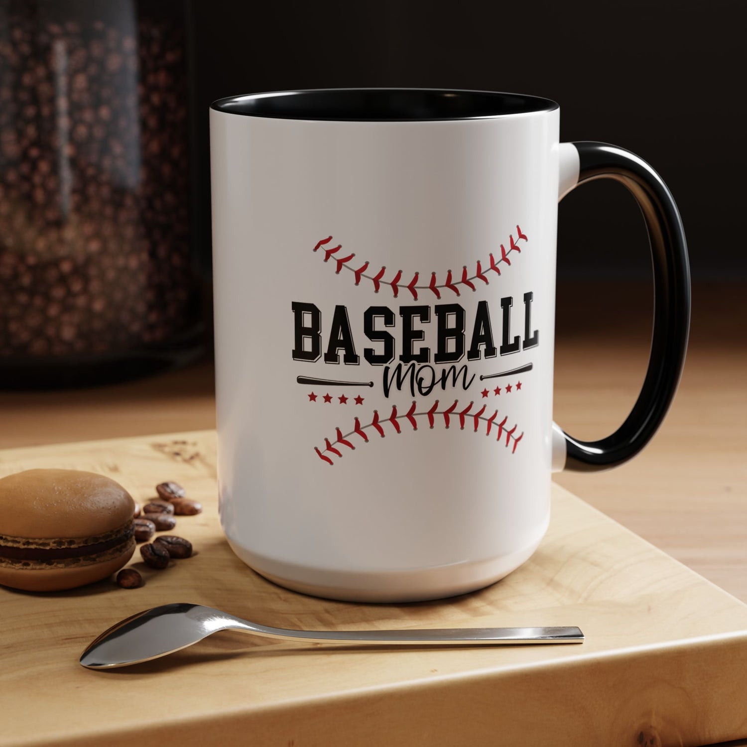Baseball Mom Coffee Mug – Perfect Gift for Sports Lovers, Mother's Day, Birthdays, Coaches, Baseball Fans