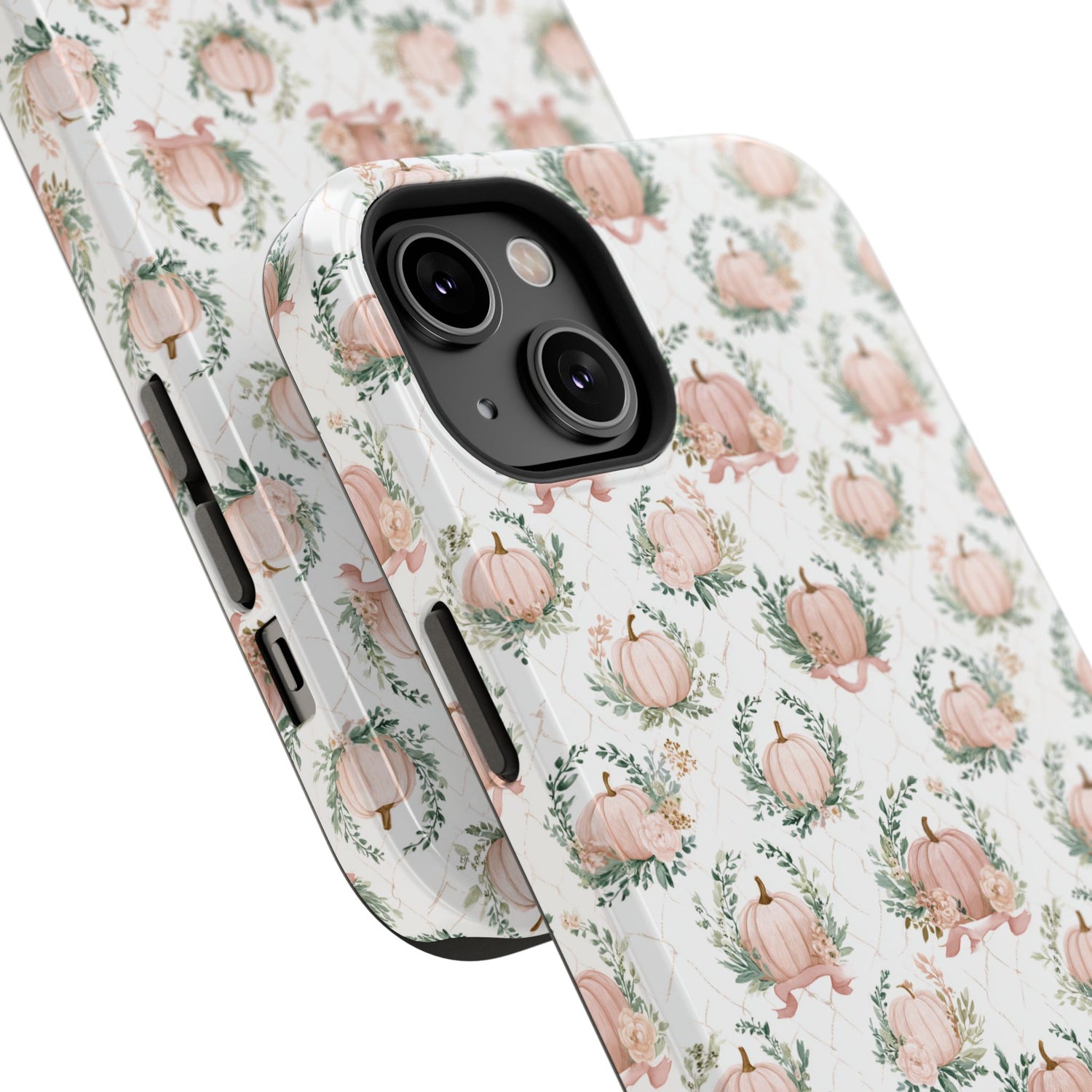 Elegant Pumpkin Impact-Resistant Phone Case, iPhone, Samsung