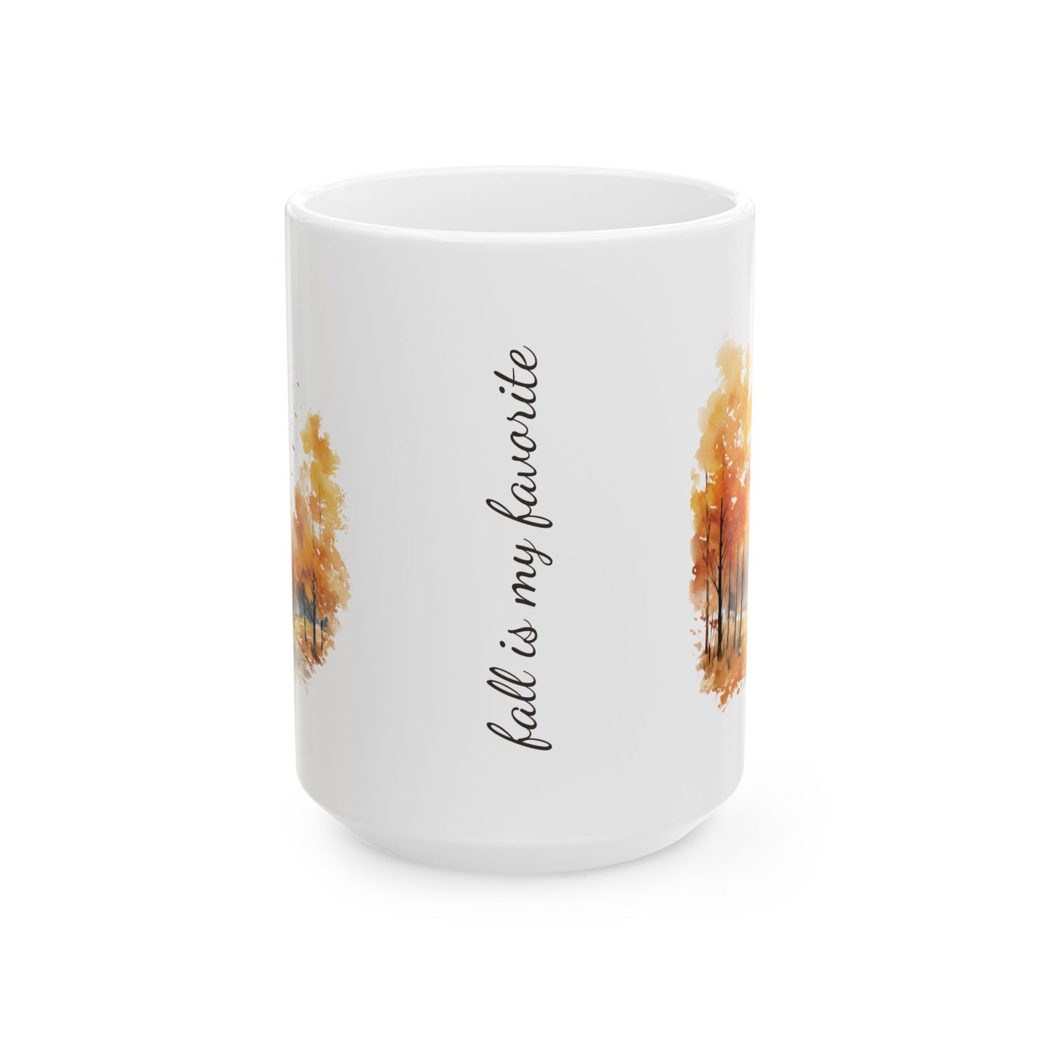 Fall is My Favorite Ceramic Mug - Cozy Autumn Vibes, Perfect Gift for Pumpkin Spice Lovers, Unique Coffee Cup for Fall Decor, 11oz & [...]