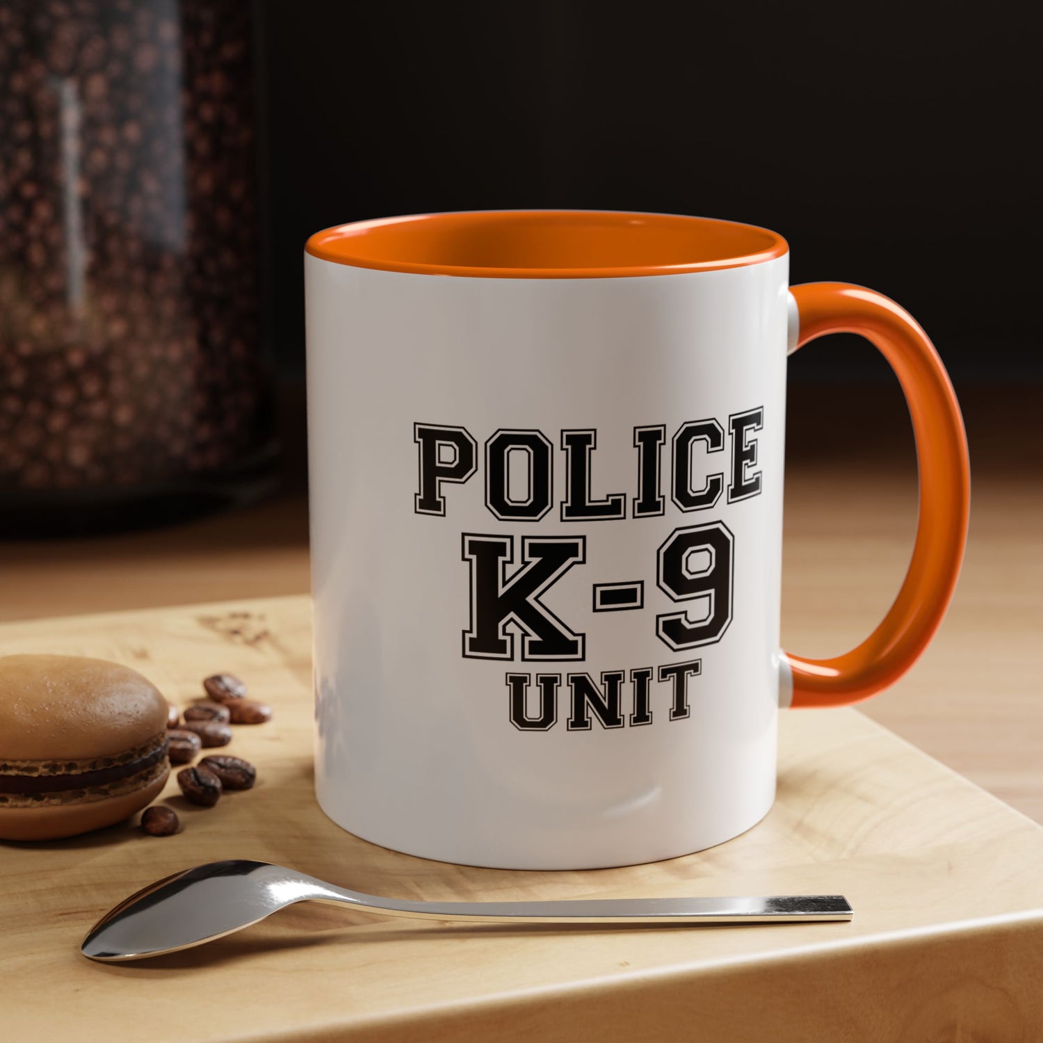 Police K-9 Unit Coffee Mug, Police Dog Lover Gift, K9 Officer Present, Law Enforcement Mug, Dog Handler Cup, Unique Gift for Police