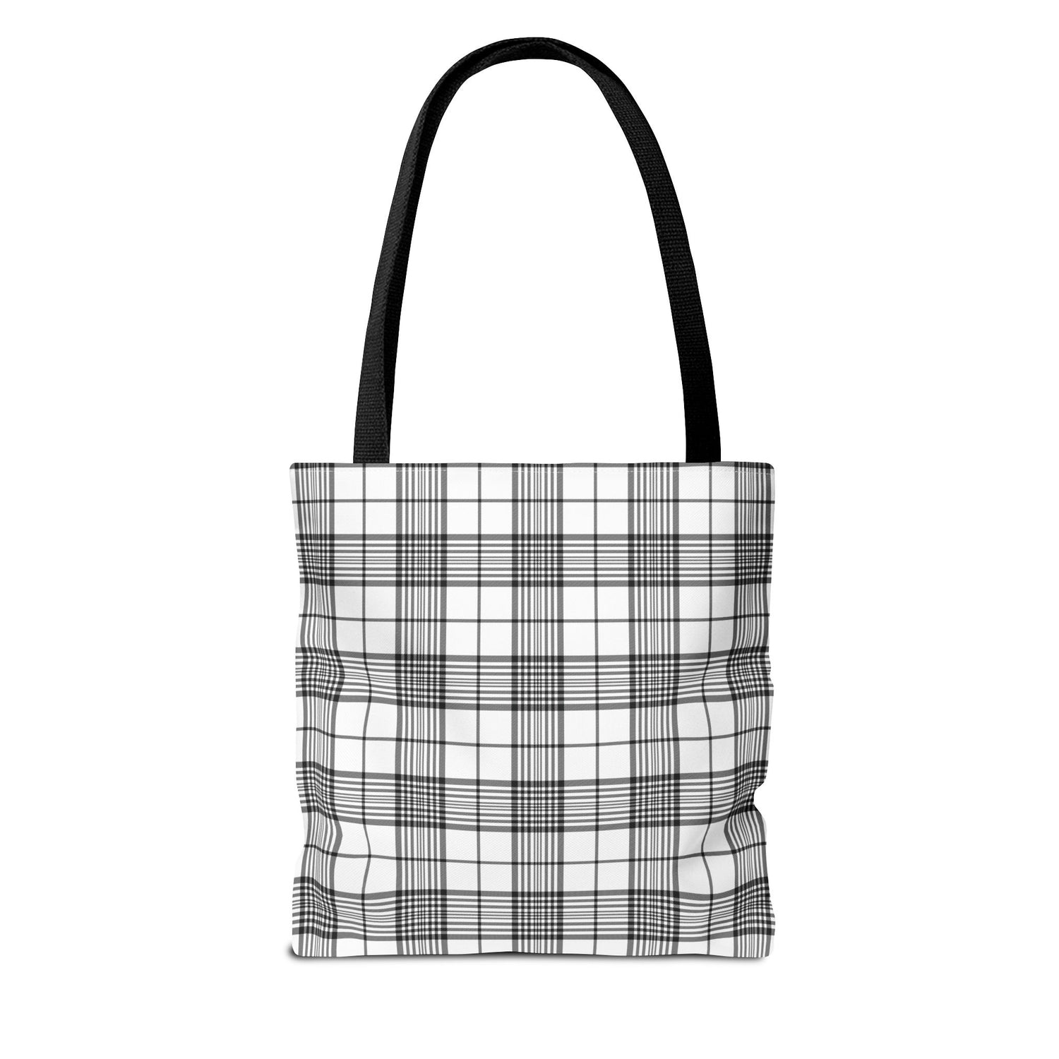 Farmhouse Plaid Tote Bag