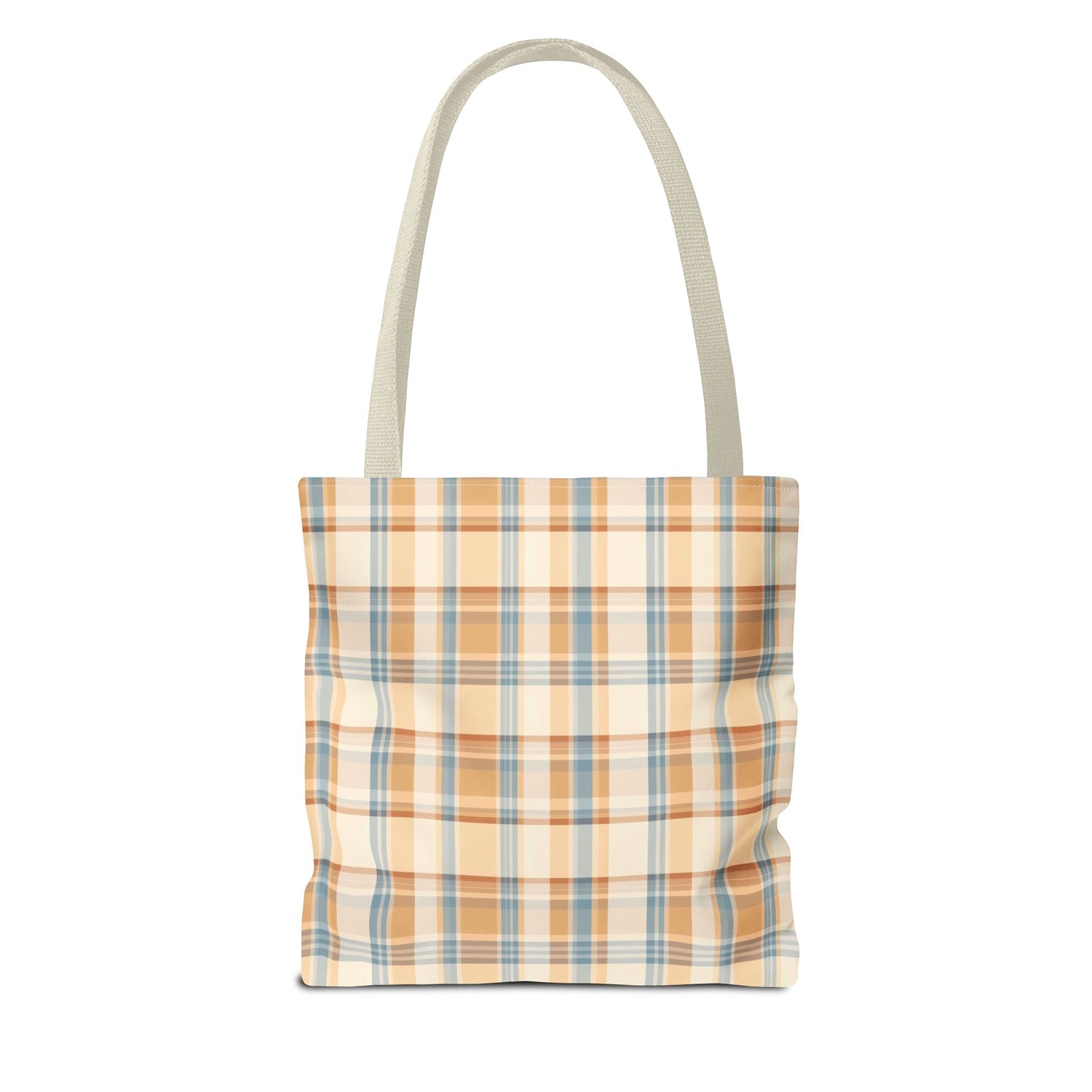 Plaid Tote Bag - Stylish Reusable Bag for Shopping, Beach, Gym, or Everyday Use - Perfect Gift for All Occasions