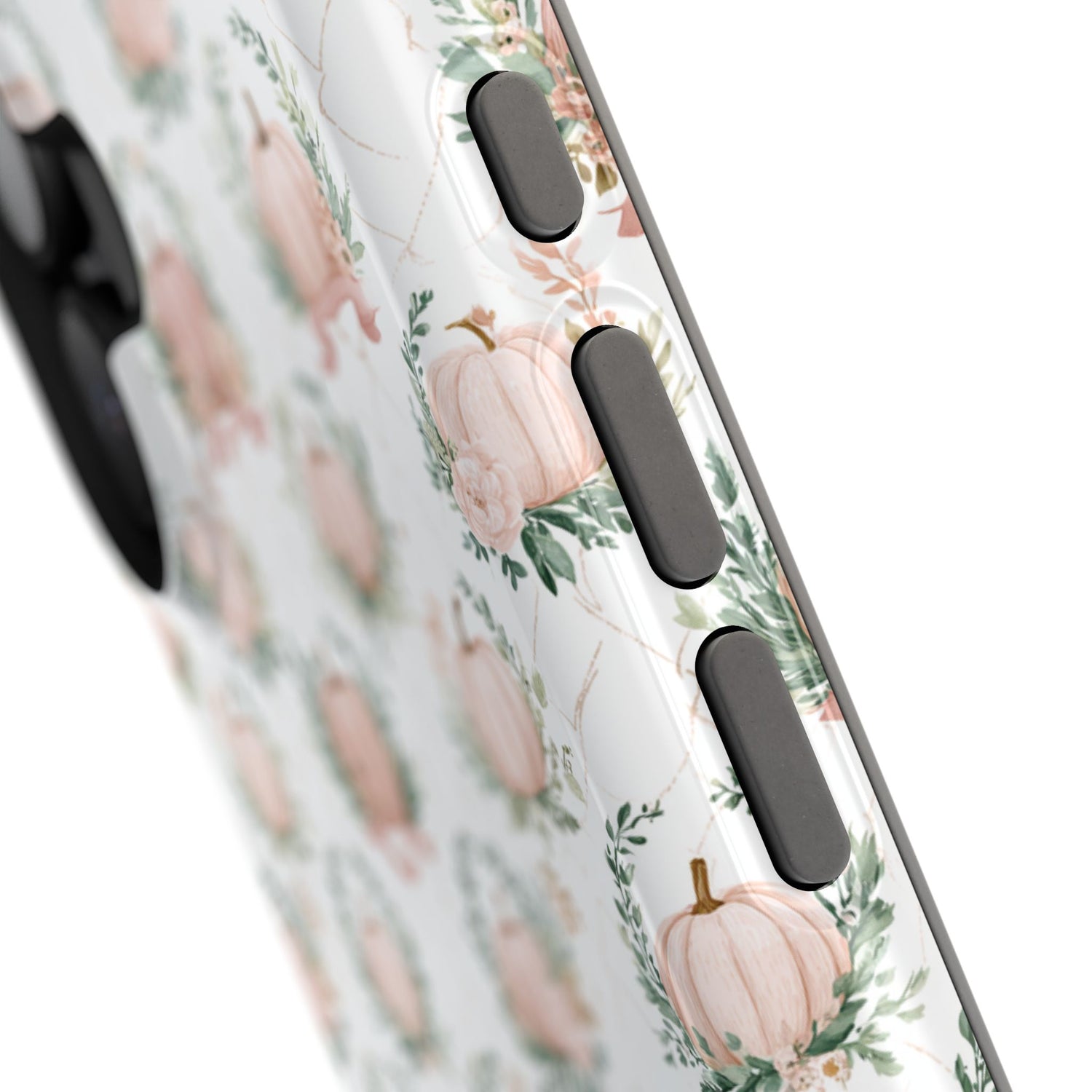 Elegant Pumpkin Impact-Resistant Phone Case, iPhone, Samsung
