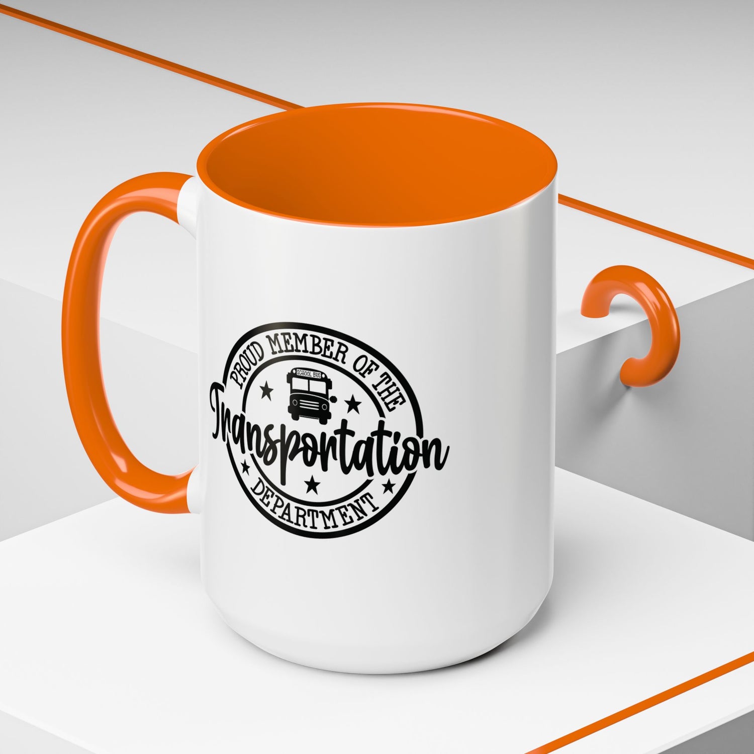 Transportation Department Coffee Mug, Proud Member Mug, Gift for Drivers, Transportation Lover Gift, Fun Coffee Cup, Tea and Coffee Mug