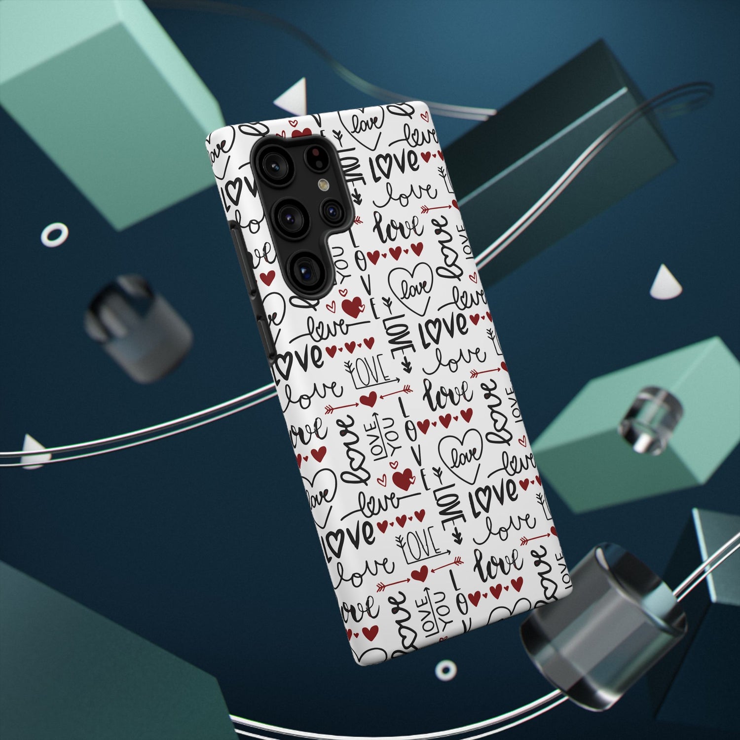 Impact-Resistant Cases-Valentine's Day Love