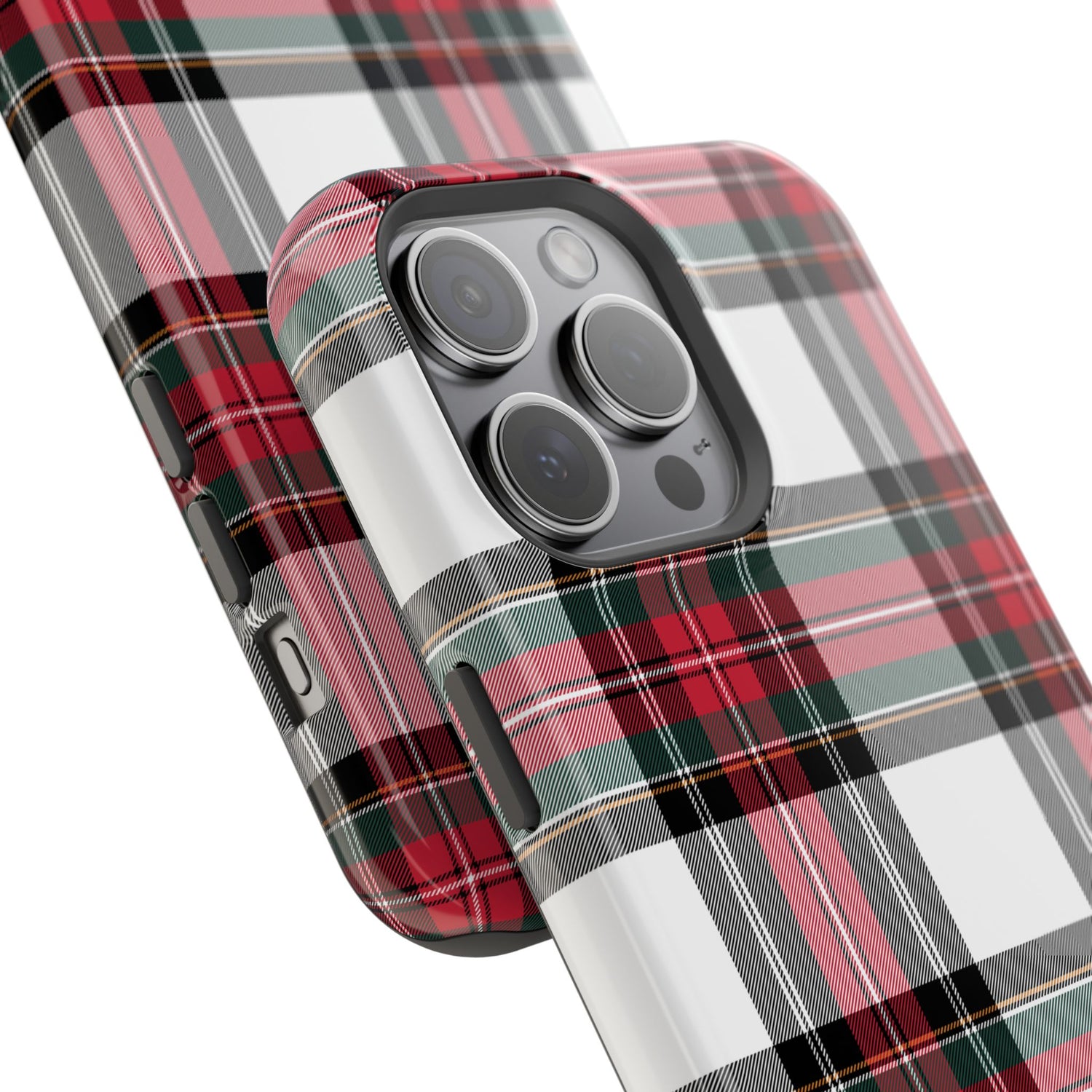 New Tartan Christmas Plaid Impact-Resistant Cases, iPhone, Samsung