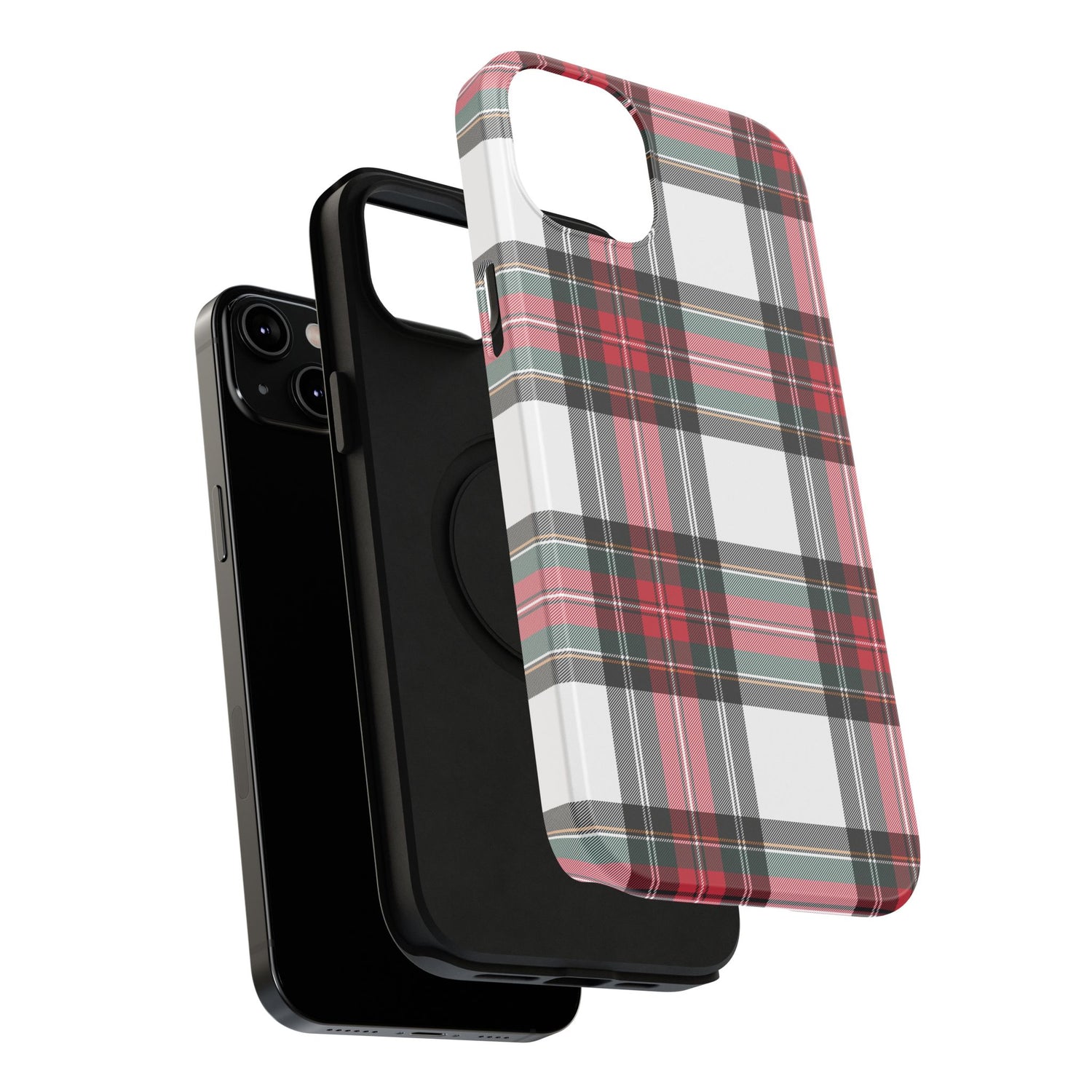 New Tartan Christmas Plaid Impact-Resistant Cases, iPhone, Samsung