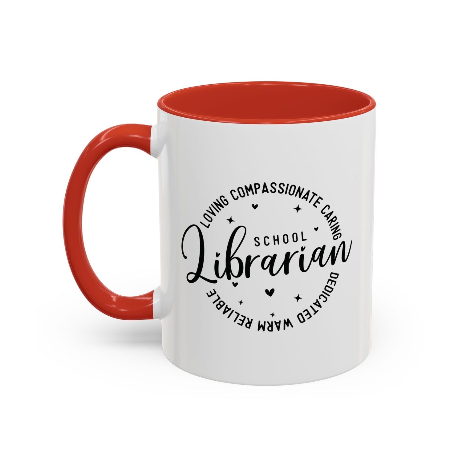 Librarian Love Coffee Mug | Gift for Teachers, School Librarians, Reading Enthusiasts, Book Lovers, Graduation