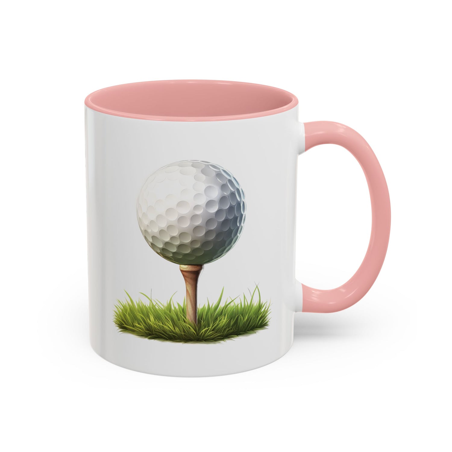 Golf Lover's Accent Coffee Mug - Perfect Gift for Golfers, Tee Time Enthusiasts, Sports Coffee Mug, Fun Golf Decor, Unique Golf Gifts