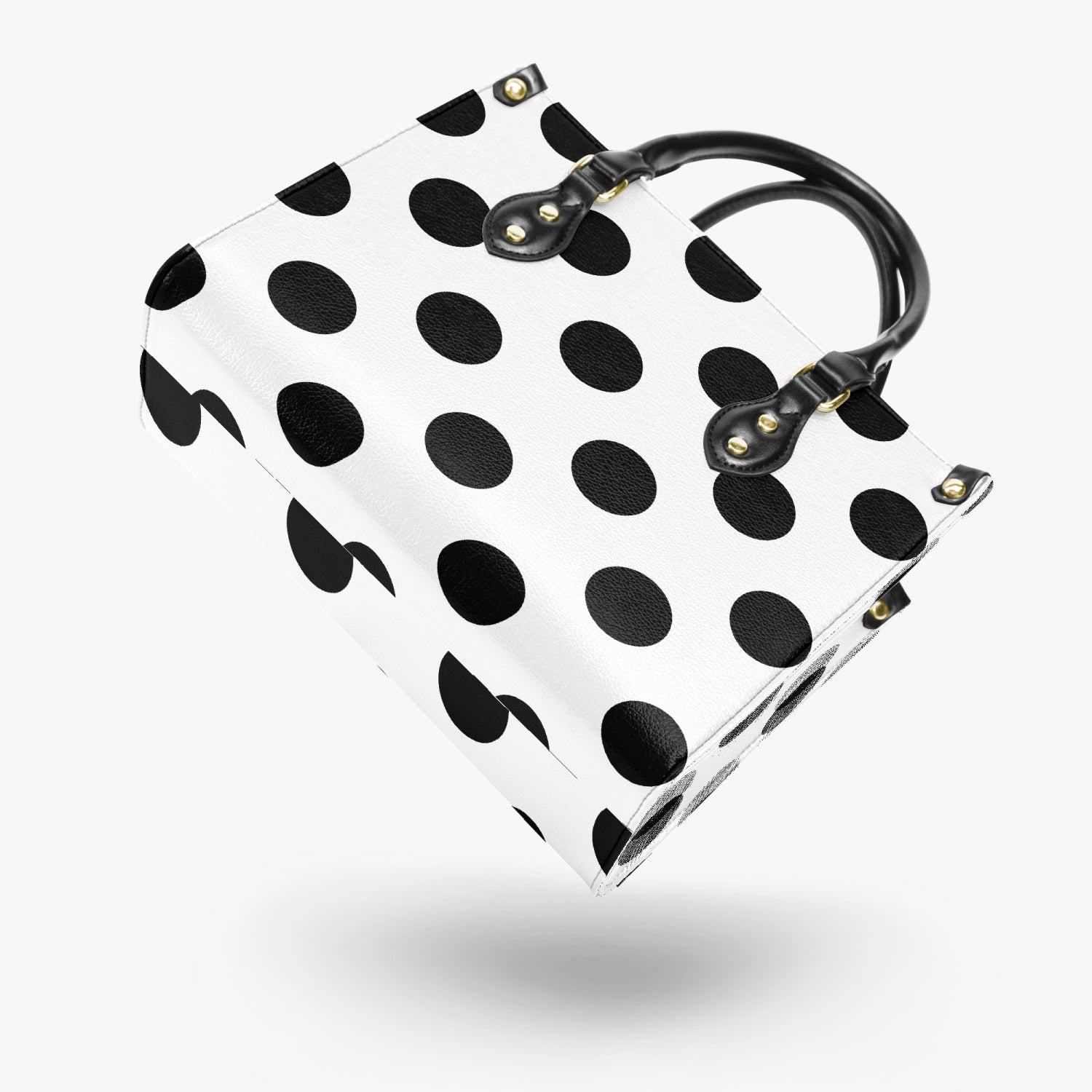 Elegant Classic Tote for Women Polka