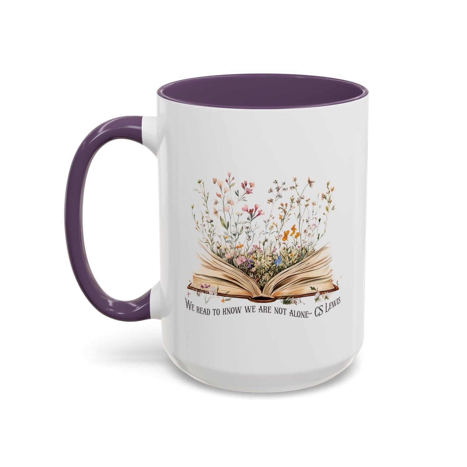 Reading Quote Accent Coffee Mug