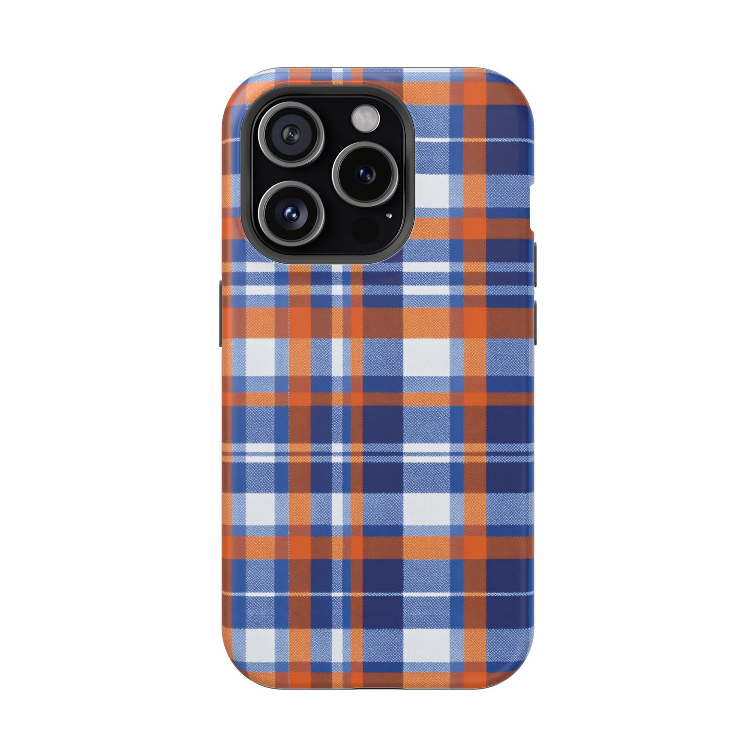 Impact-Resistant Phone Case- Florida Plaid