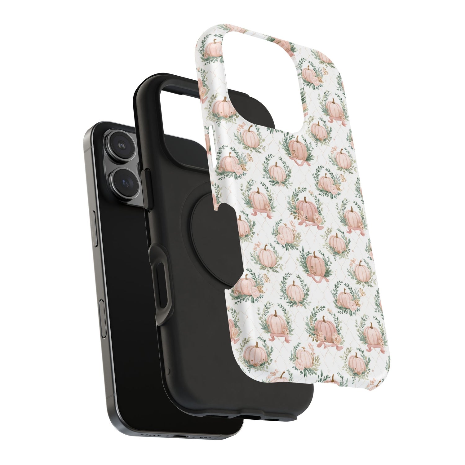 Elegant Pumpkin Impact-Resistant Phone Case, iPhone, Samsung