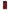 A red and black checkered phone case with a camera module on the back.