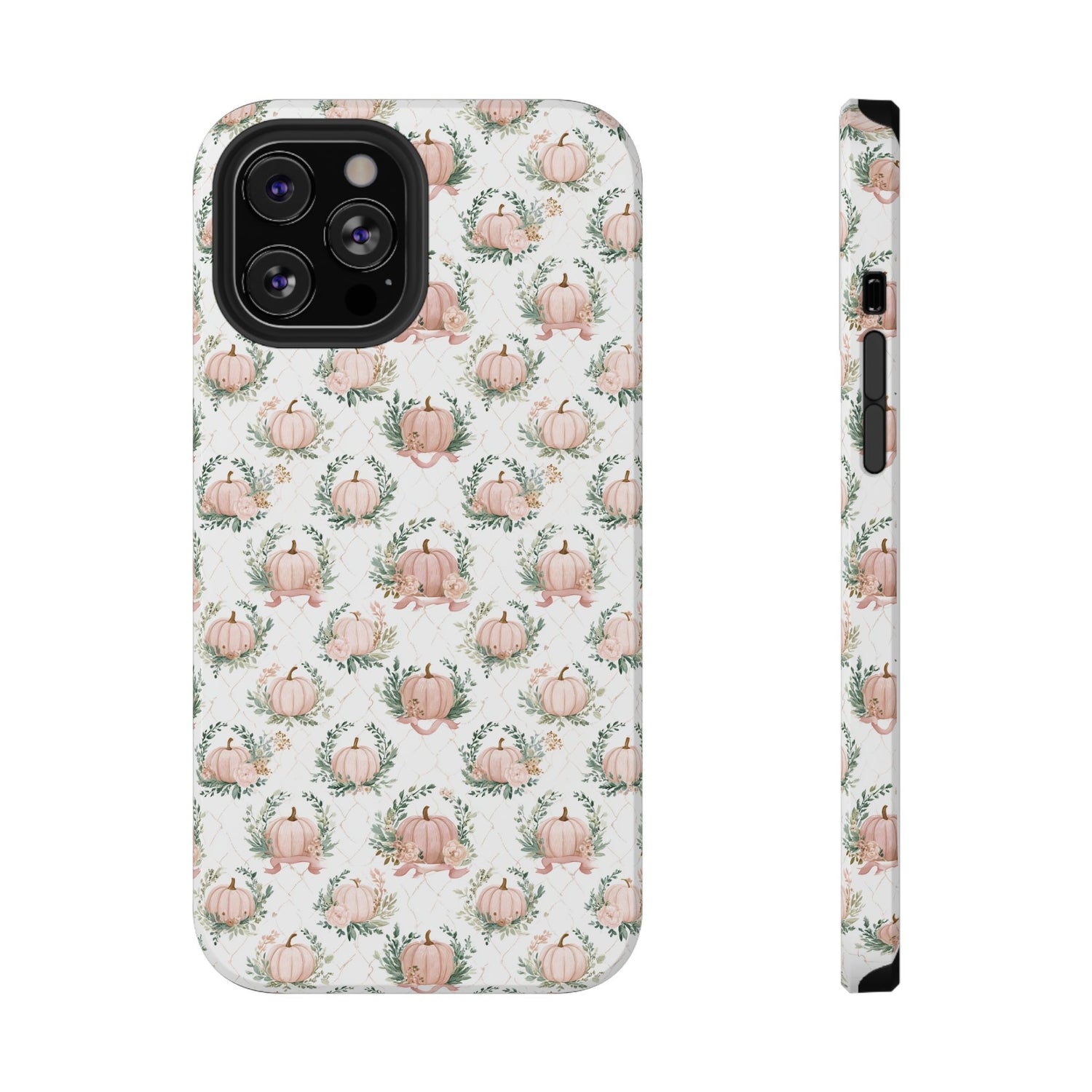 Elegant Pumpkin Impact-Resistant Phone Case, iPhone, Samsung