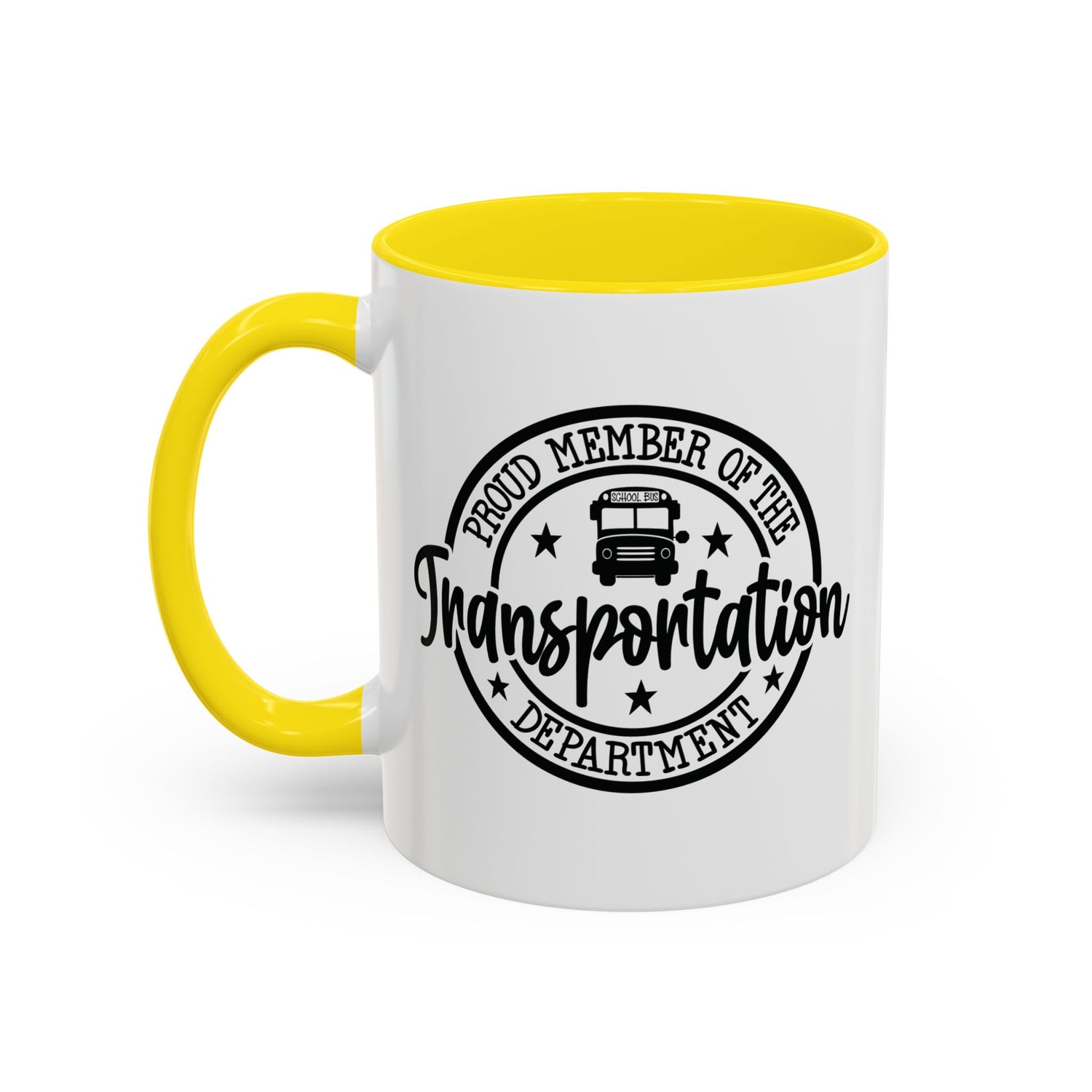 Transportation Department Coffee Mug, Proud Member Mug, Gift for Drivers, Transportation Lover Gift, Fun Coffee Cup, Tea and Coffee Mug