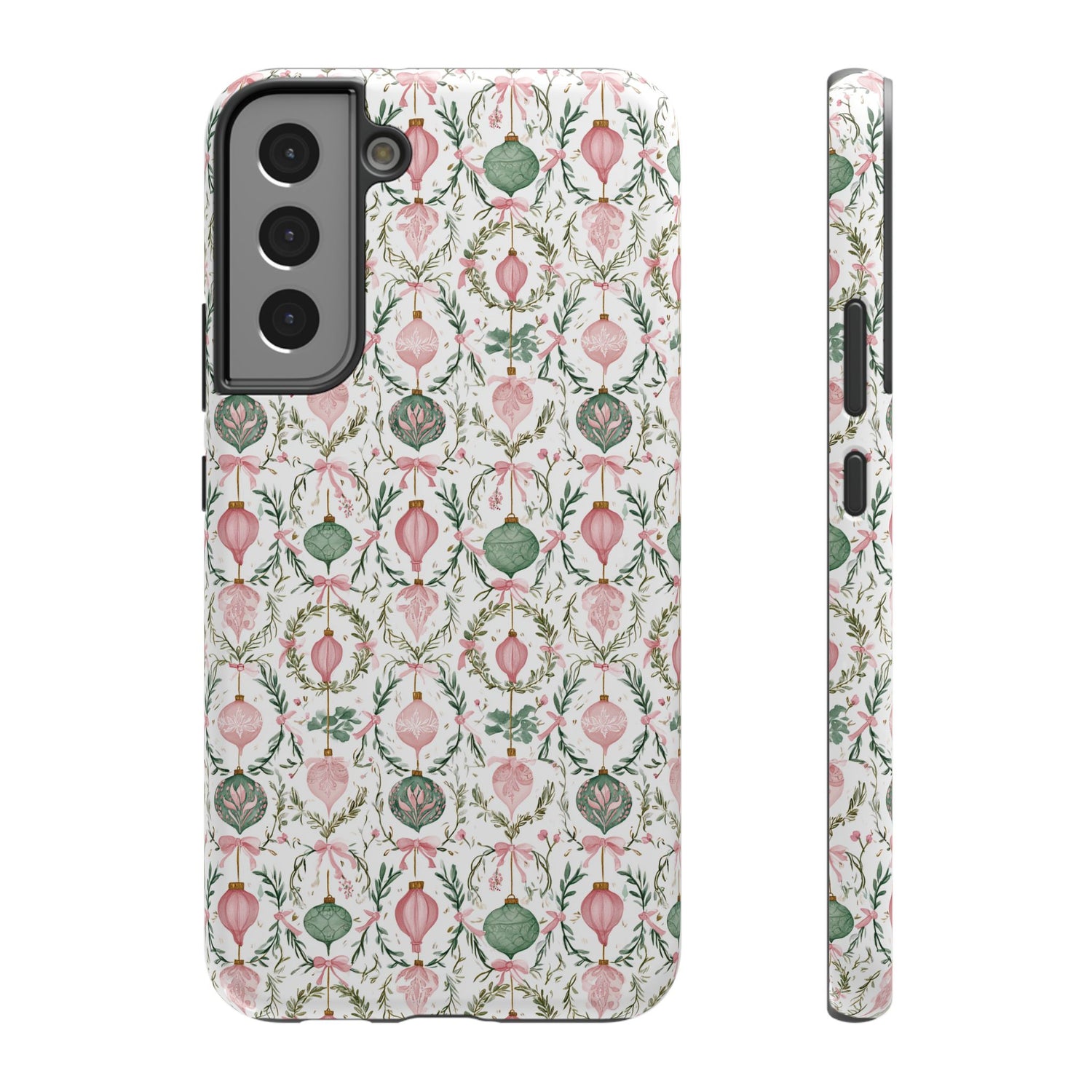 Holiday Ornaments Impact-Resistant Phone Case, iPhone, Samsung