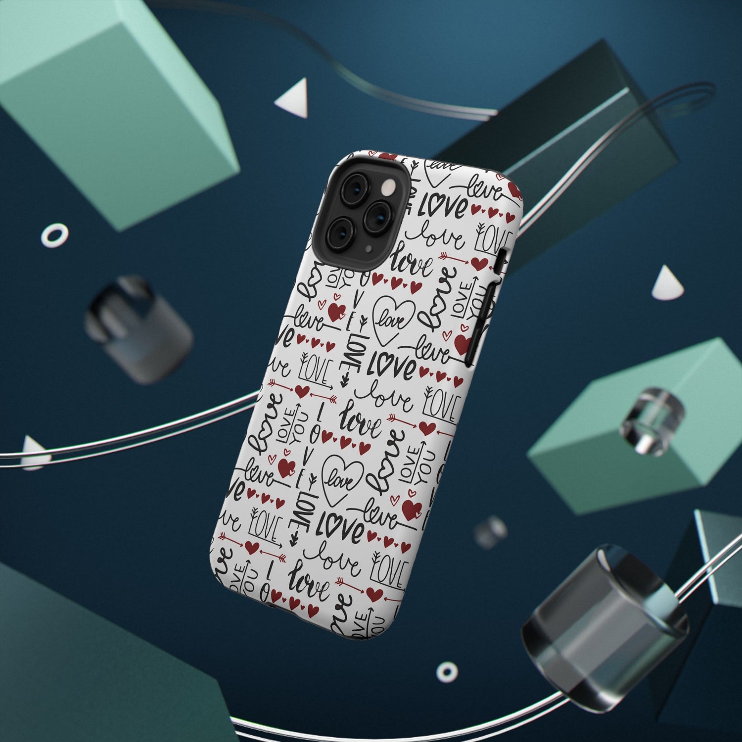 Impact-Resistant Cases-Valentine's Day Love