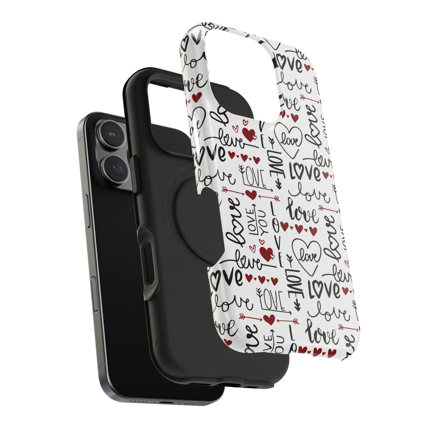 Impact-Resistant Cases-Valentine's Day Love