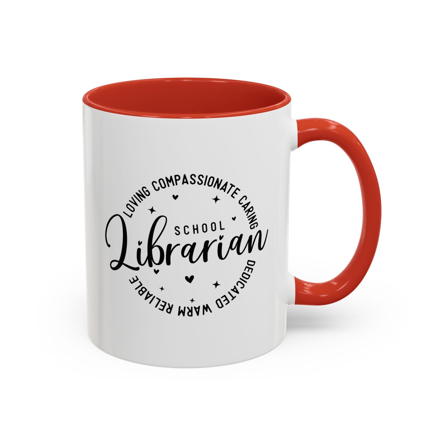 Librarian Love Coffee Mug | Gift for Teachers, School Librarians, Reading Enthusiasts, Book Lovers, Graduation