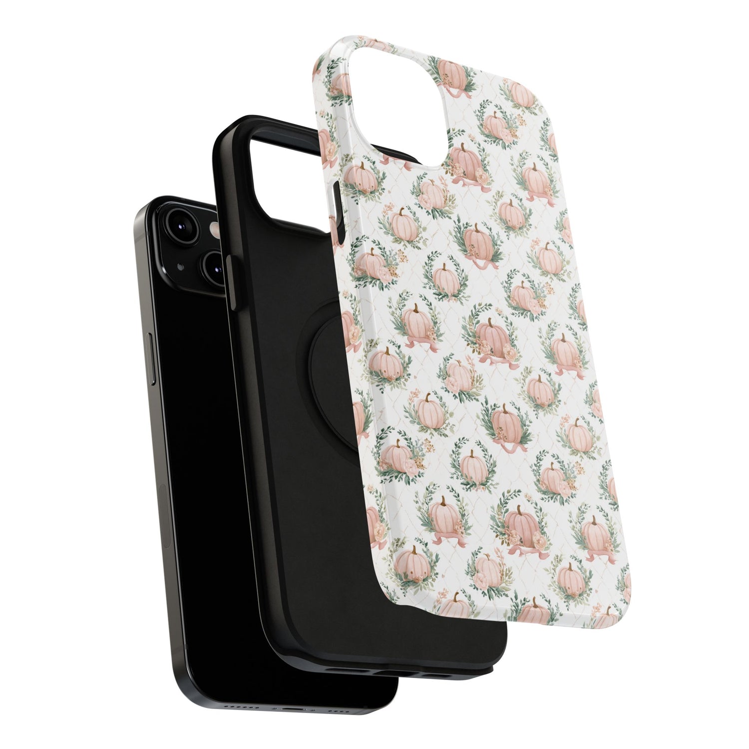 Elegant Pumpkin Impact-Resistant Phone Case, iPhone, Samsung