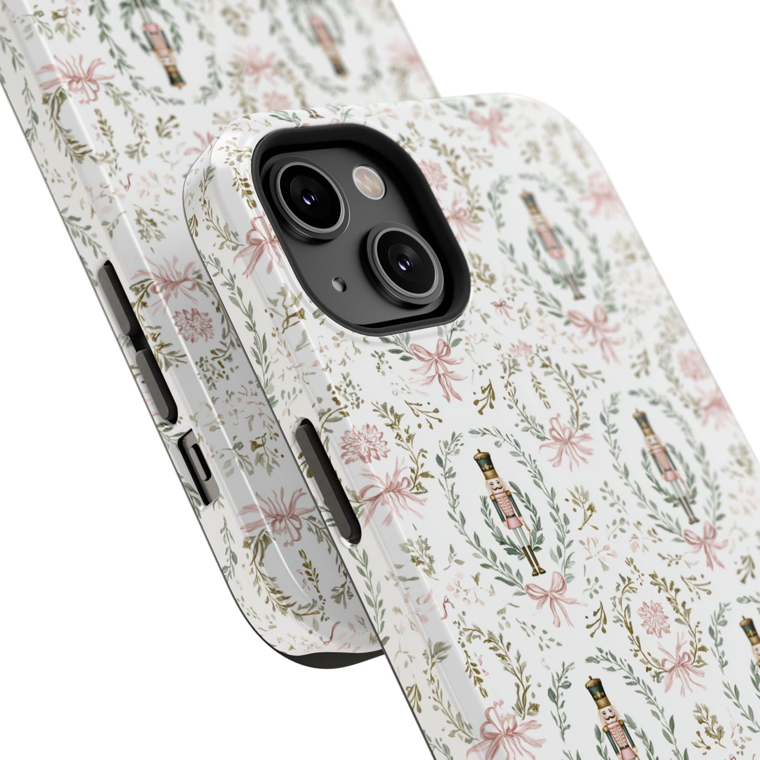 Impact-Resistant Phone Case- Nutcracker Floral