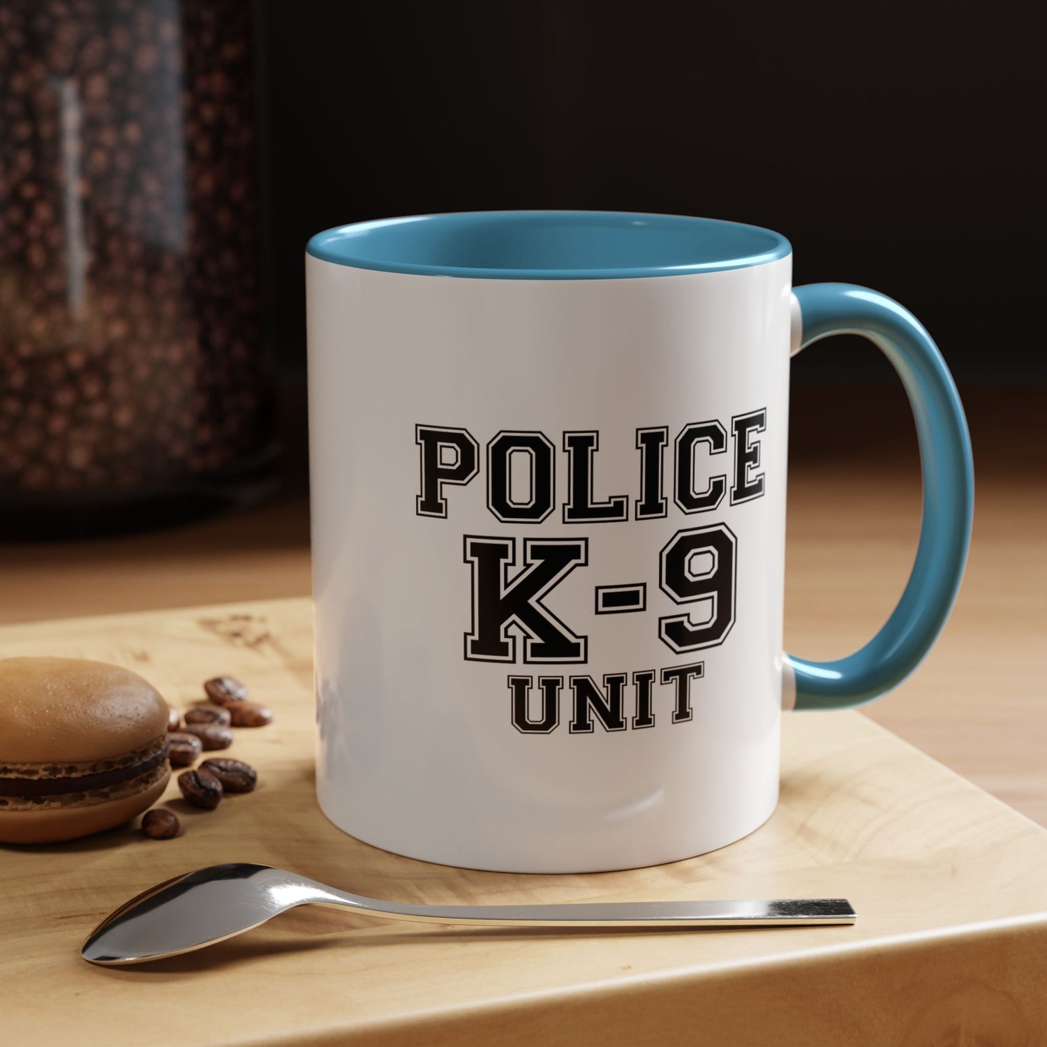 Police K-9 Unit Coffee Mug, Police Dog Lover Gift, K9 Officer Present, Law Enforcement Mug, Dog Handler Cup, Unique Gift for Police