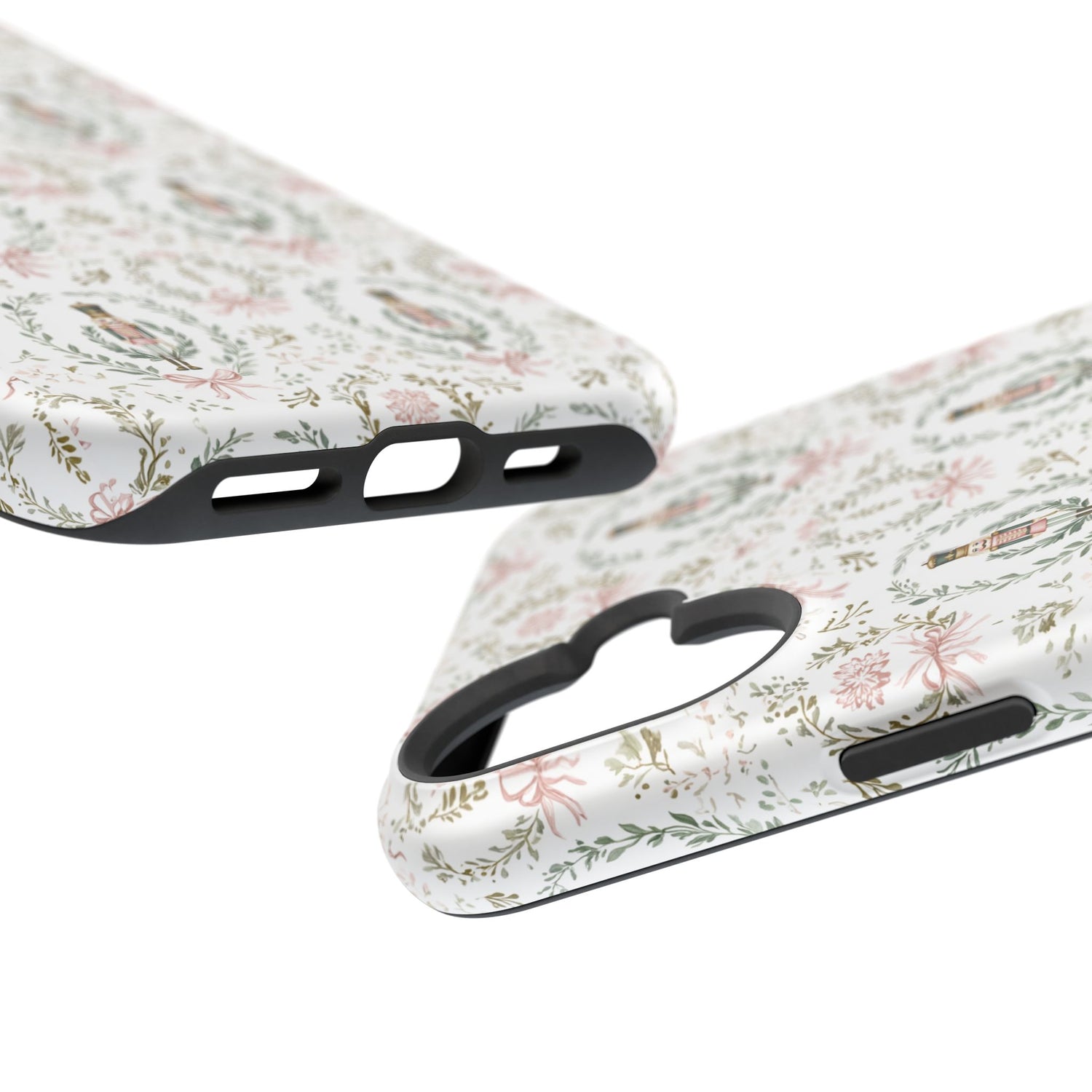 Impact-Resistant Phone Case- Nutcracker Floral