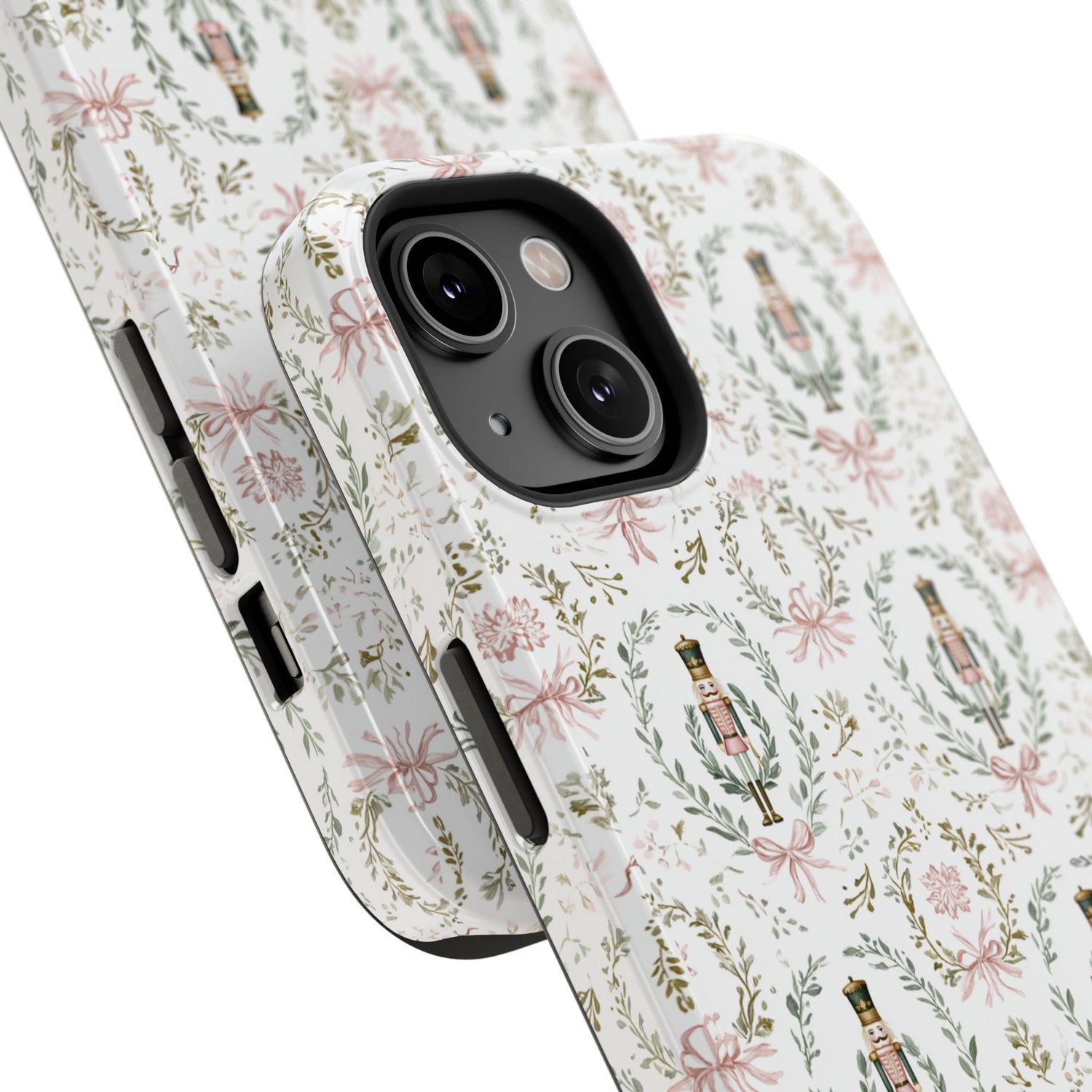 Impact-Resistant Phone Case- Nutcracker Floral