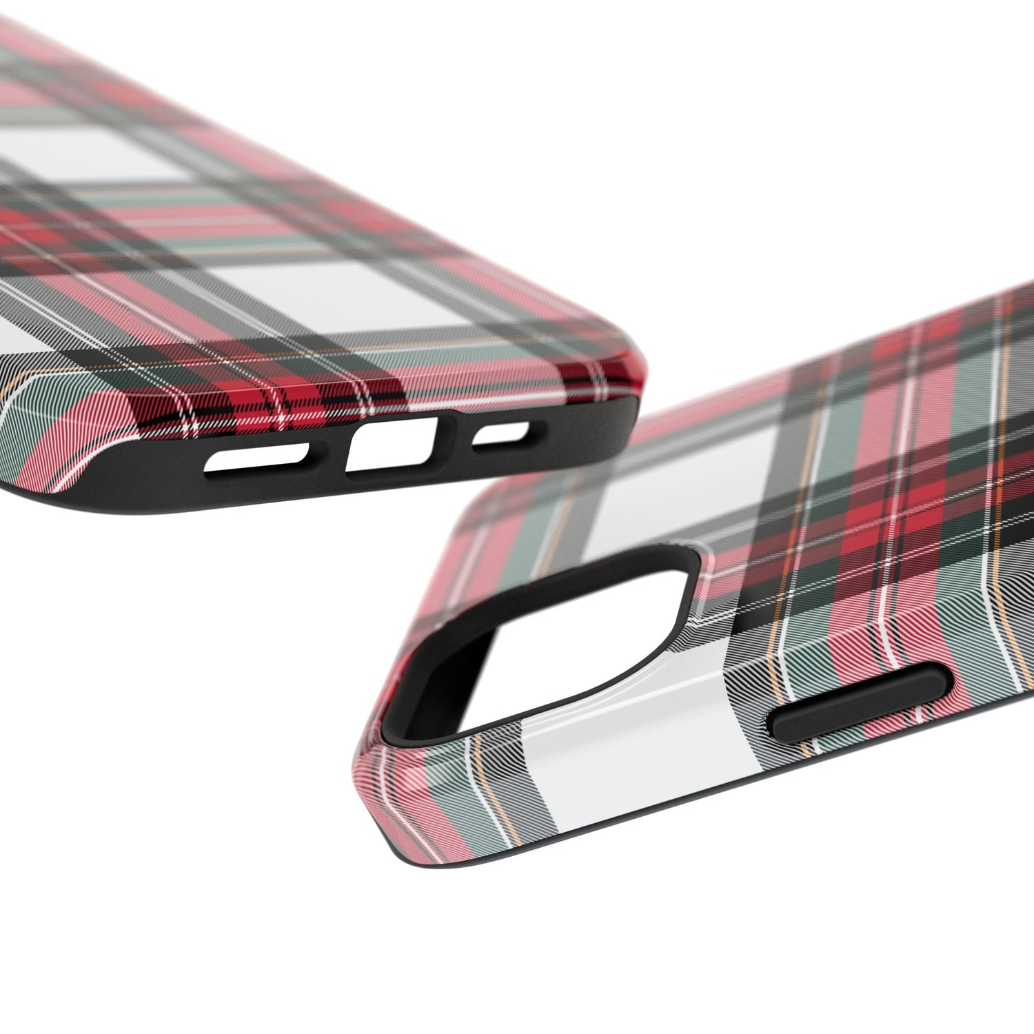 New Tartan Christmas Plaid Impact-Resistant Cases, iPhone, Samsung