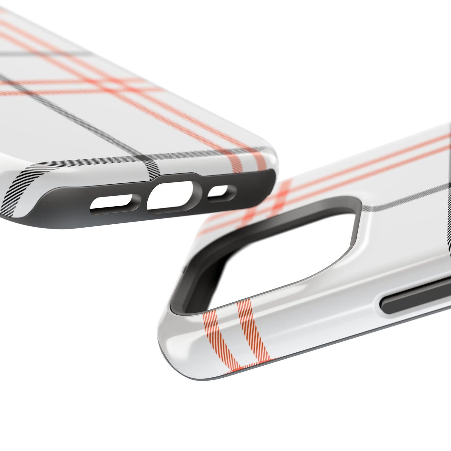 Fall Tartan Plaid  Impact-Resistant Phone Case