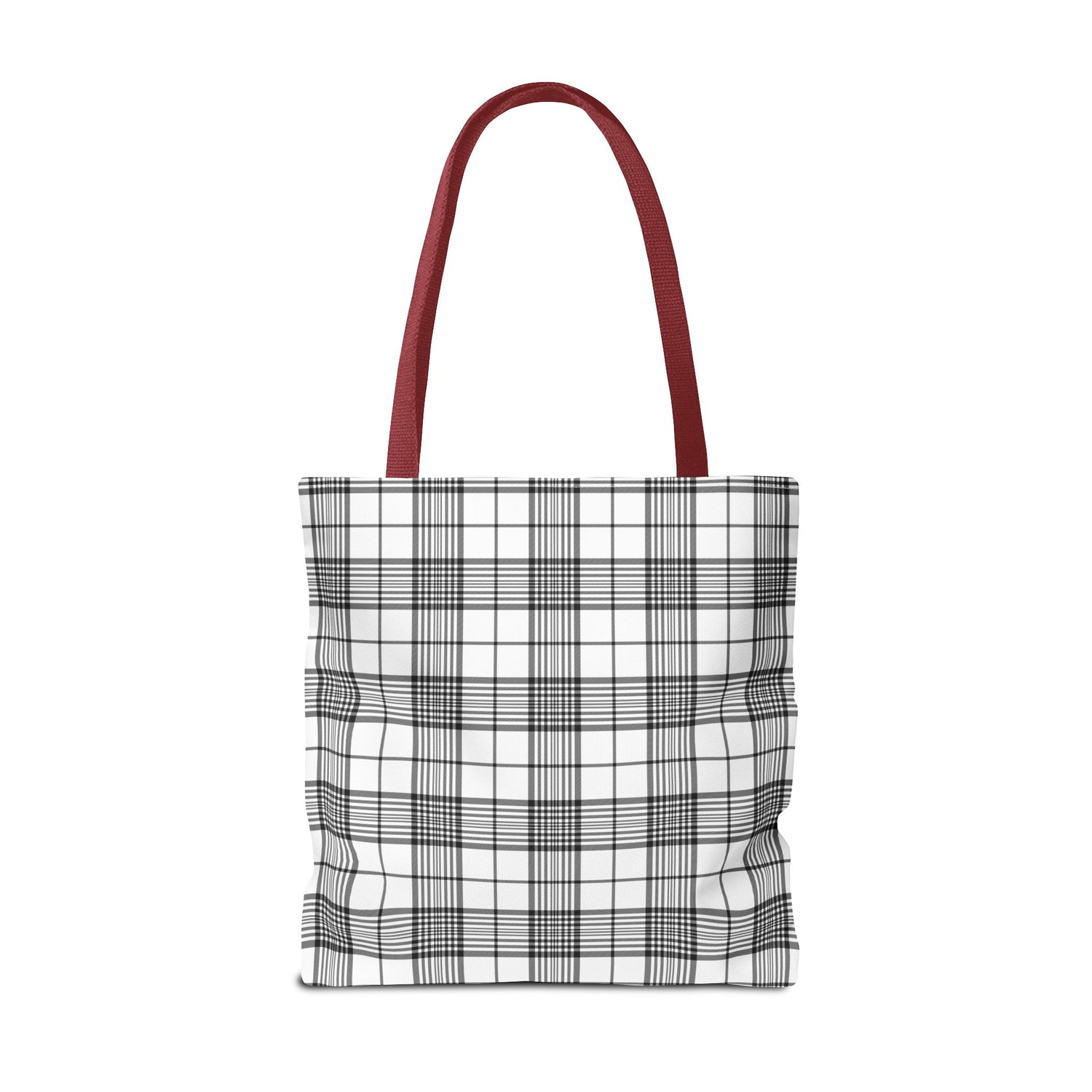 Farmhouse Plaid Tote Bag