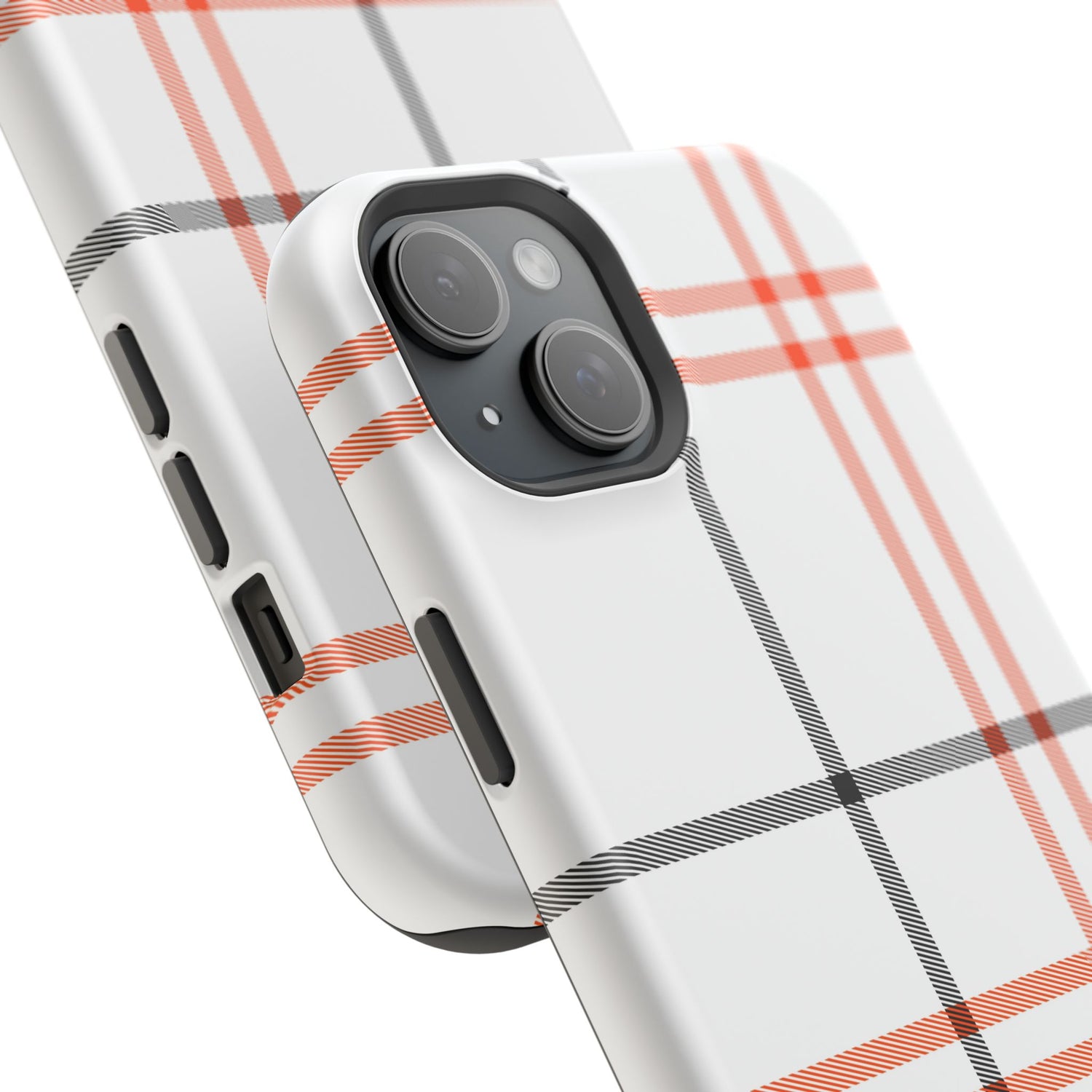 Fall Tartan Plaid  Impact-Resistant Phone Case