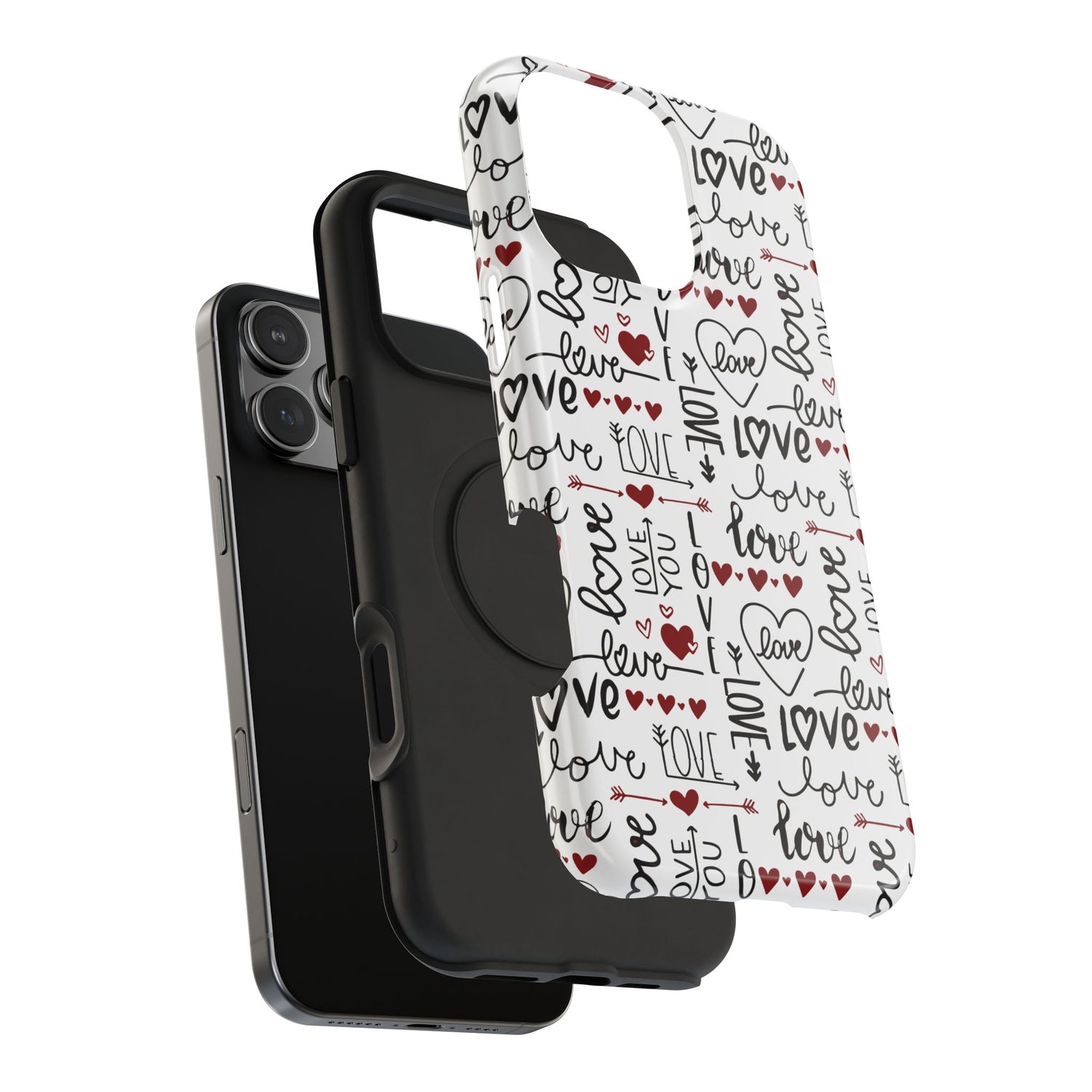 Impact-Resistant Cases-Valentine's Day Love