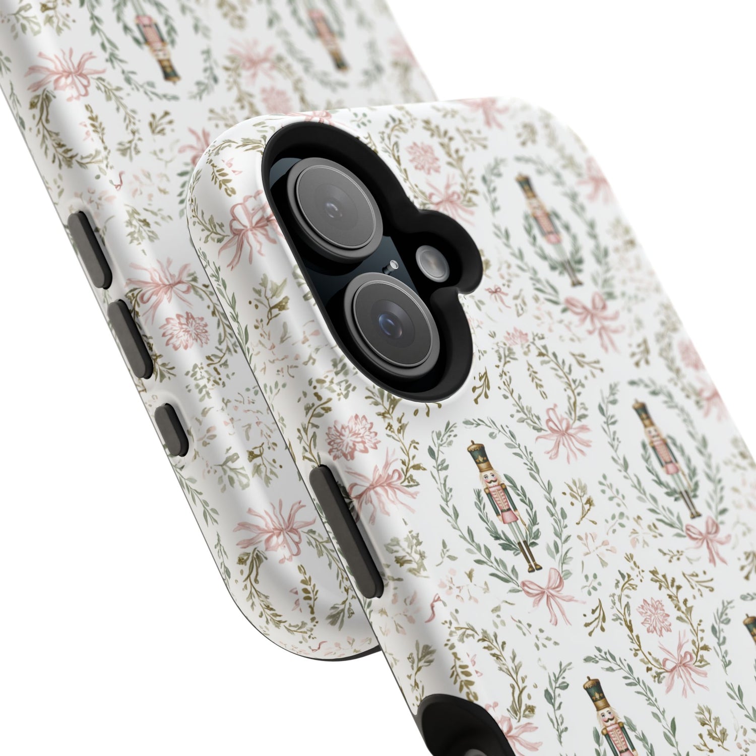 Impact-Resistant Phone Case- Nutcracker Floral